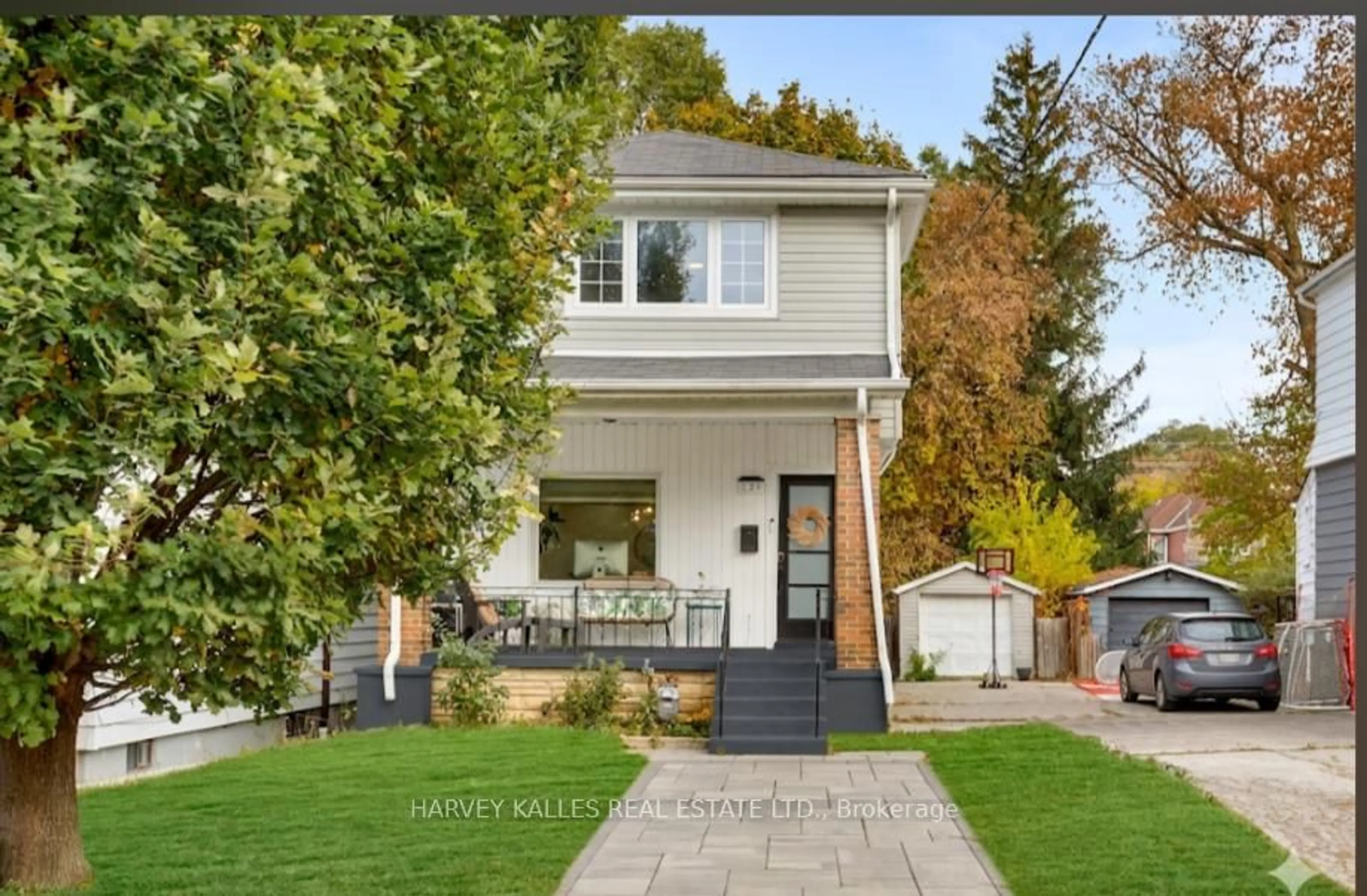 Home with brick exterior material, street for 139 King Edward Ave, Toronto Ontario M4C 5J7