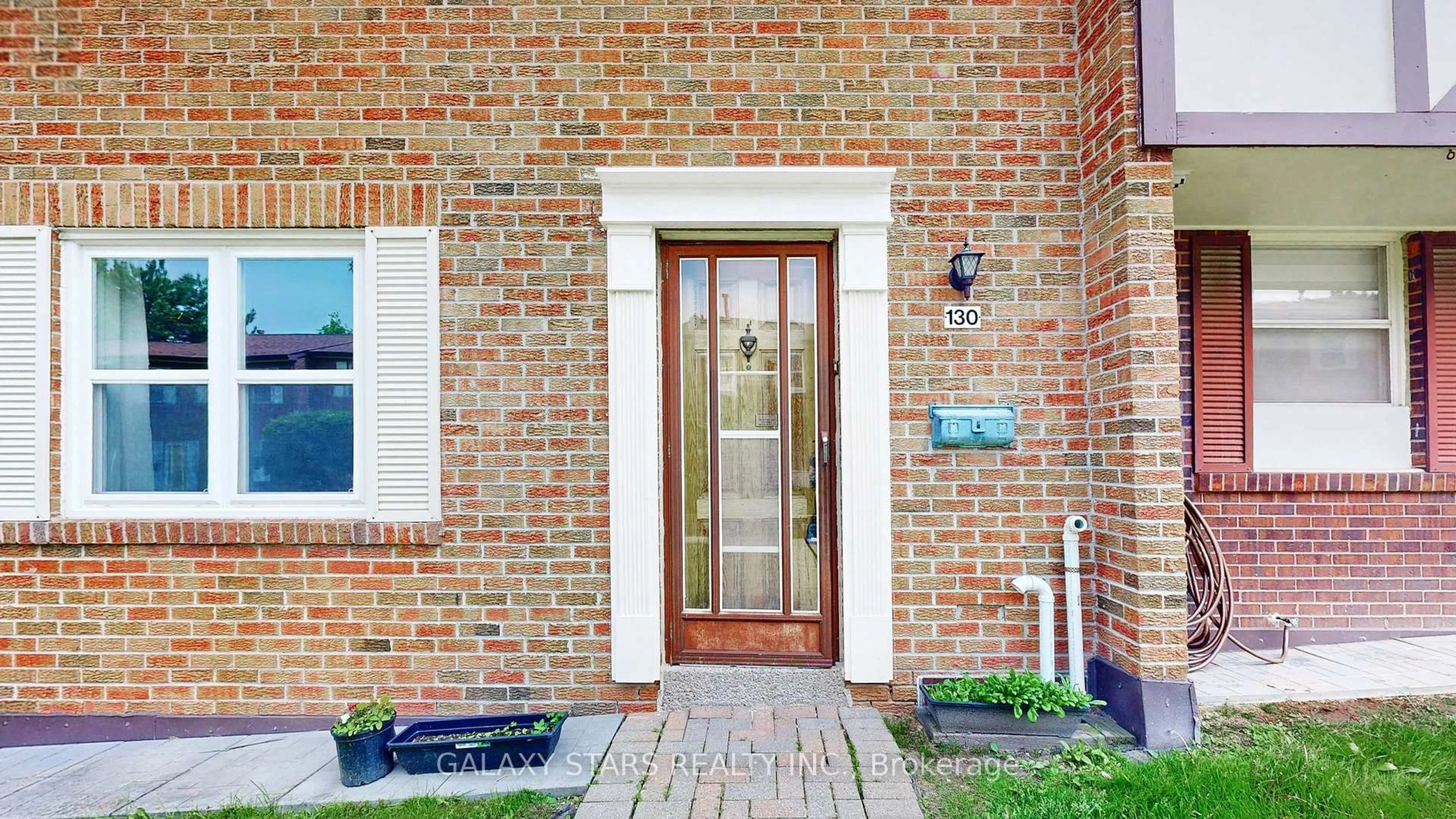 Home with brick exterior material, street for 25 Brimwood Blvd #130, Toronto Ontario M1V 1E2