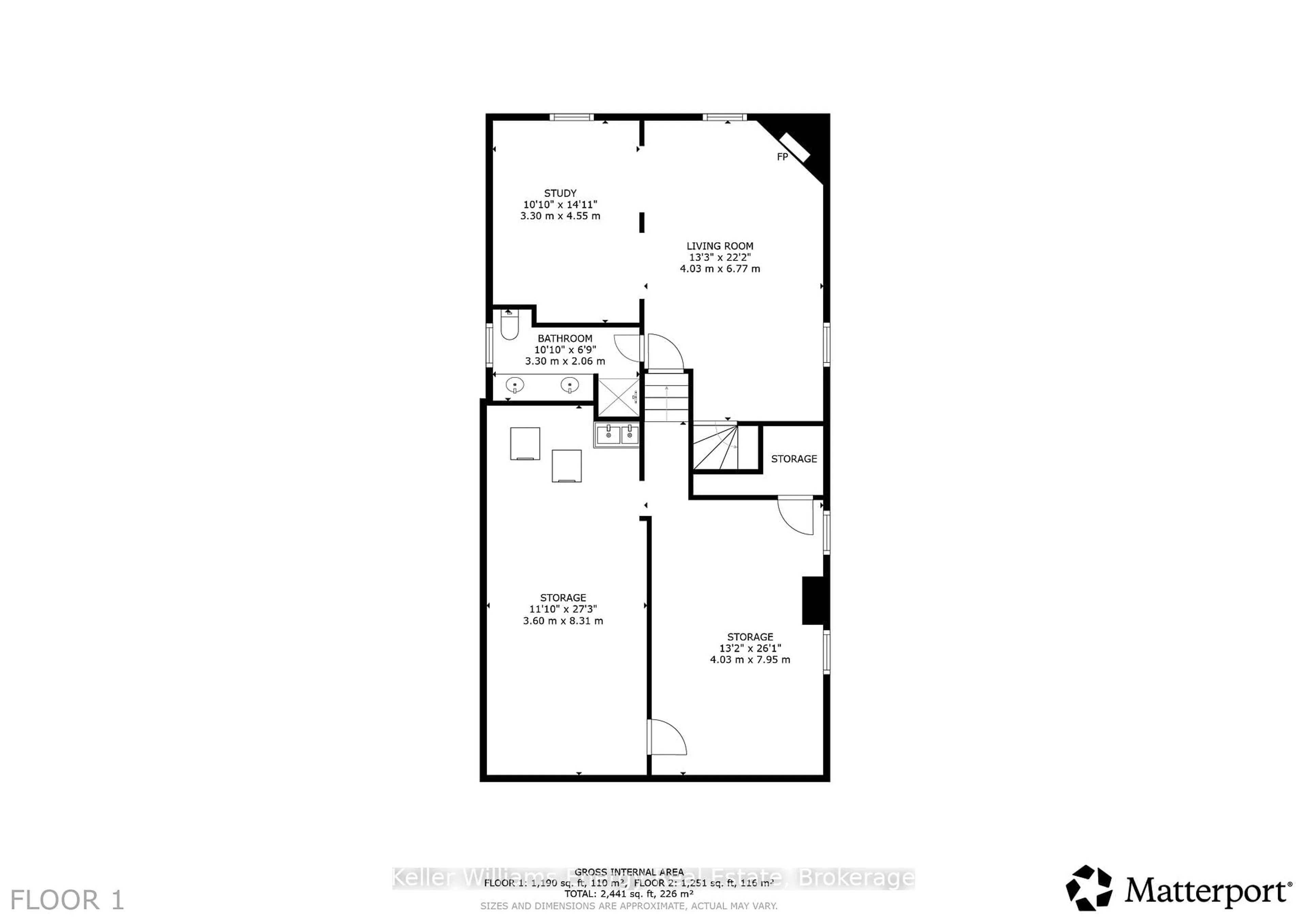 Floor plan for 60 Habitant Cres, Whitby Ontario L1P 1E2