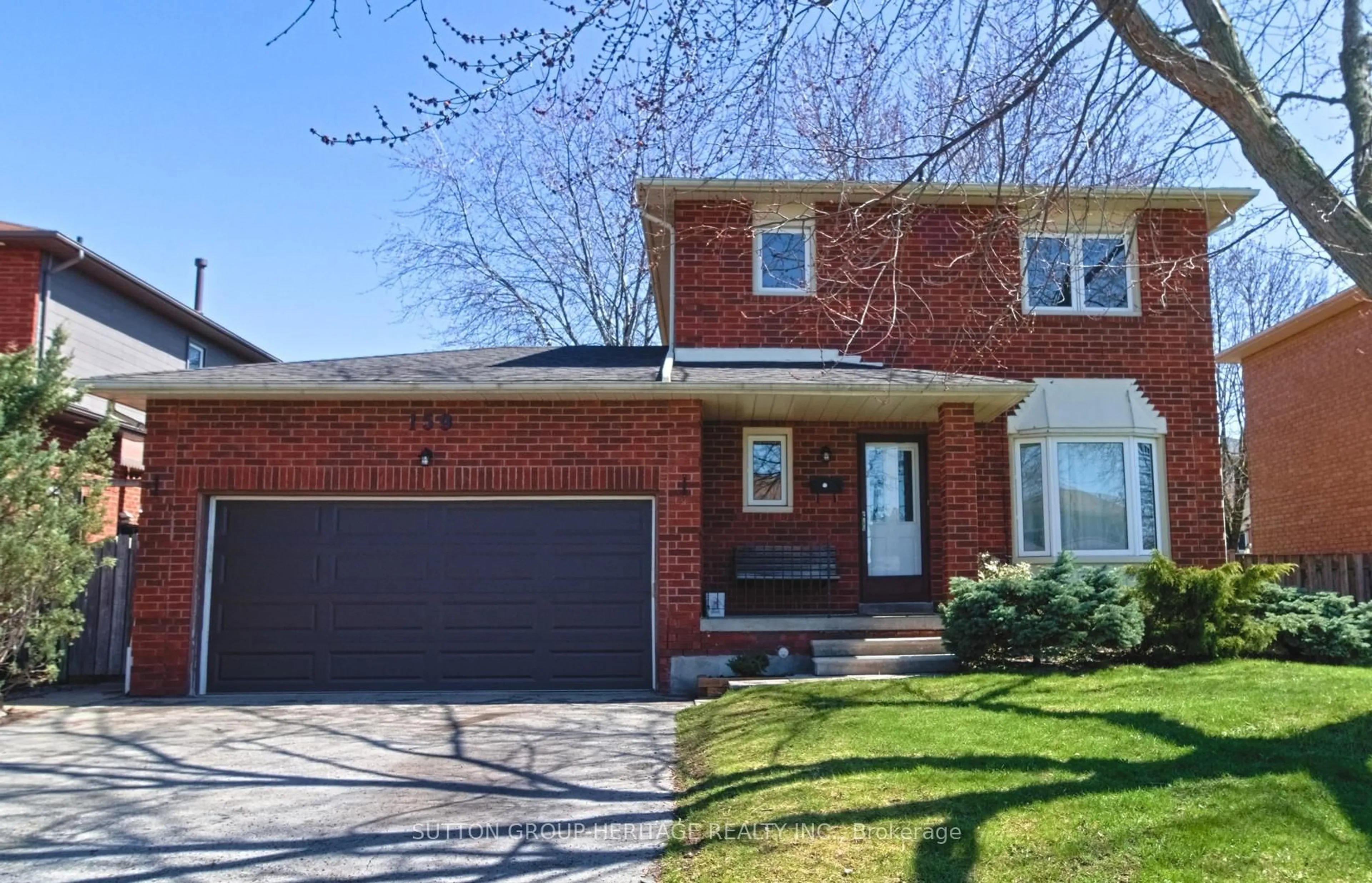Home with brick exterior material, street for 159 Melissa Cres, Whitby Ontario L1N 8G6