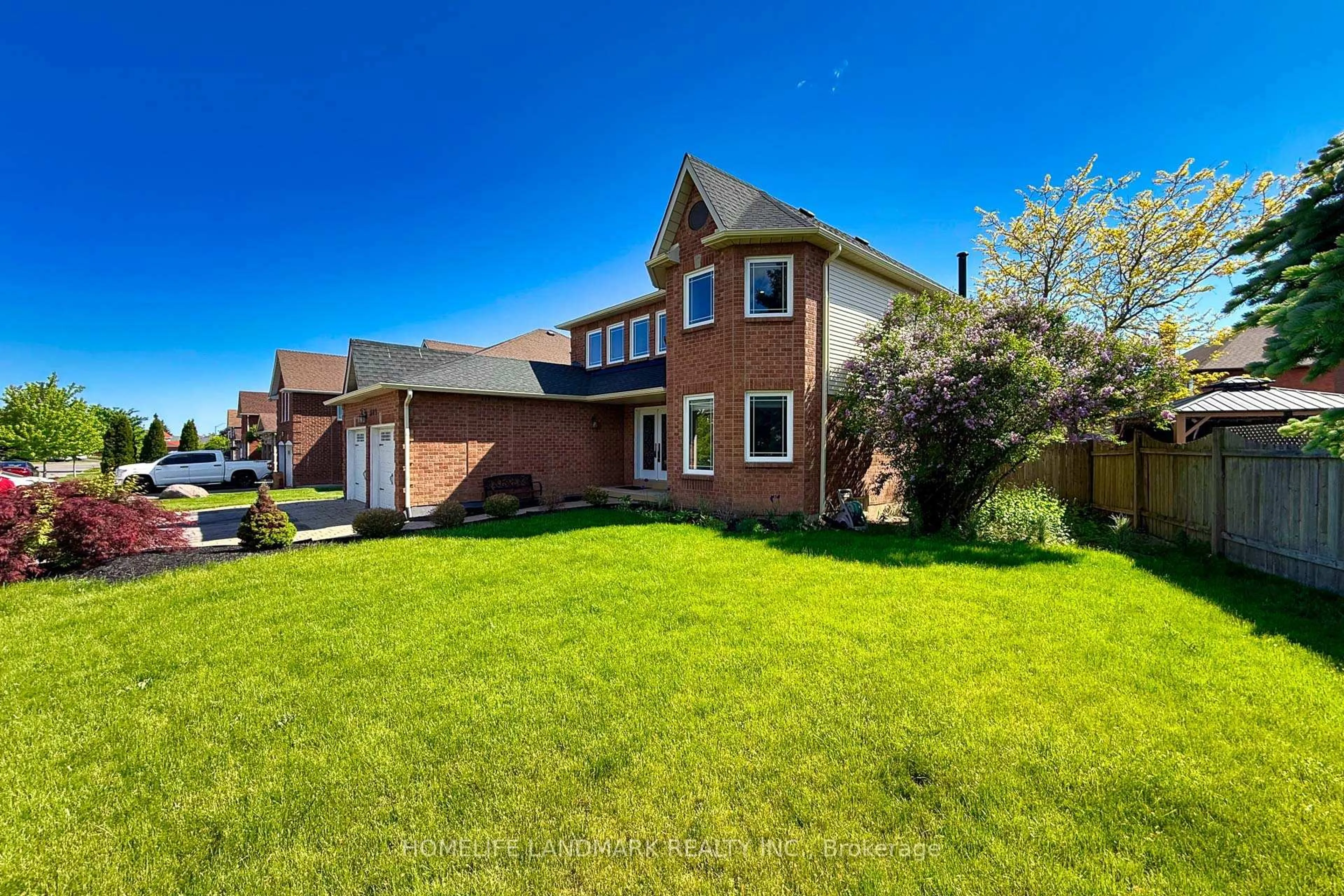 Home with brick exterior material, street for 1609 Major Oaks Rd, Pickering Ontario L1X 2G9