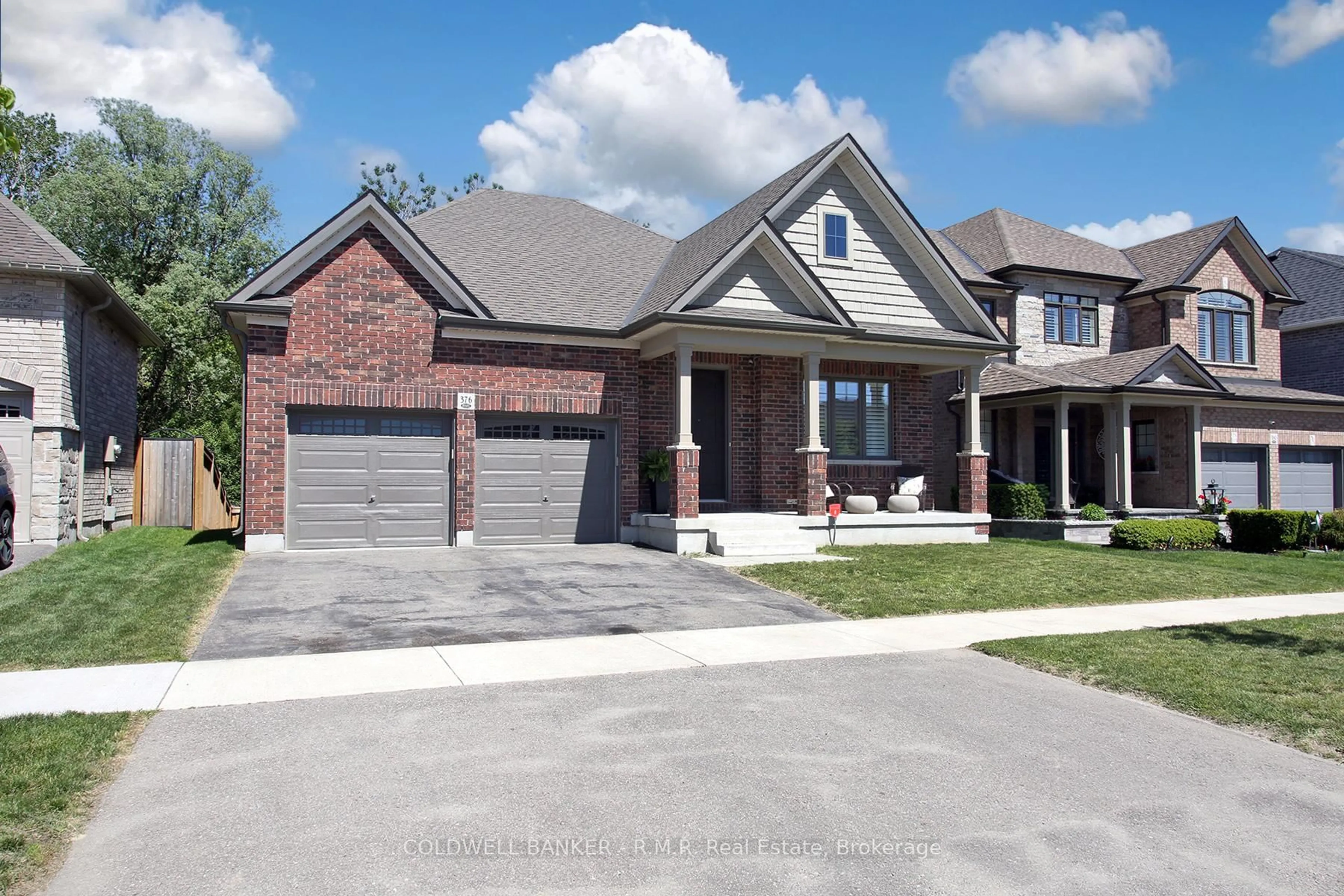 Home with brick exterior material, street for 376 Northglen Blvd, Clarington Ontario L1C 7E2