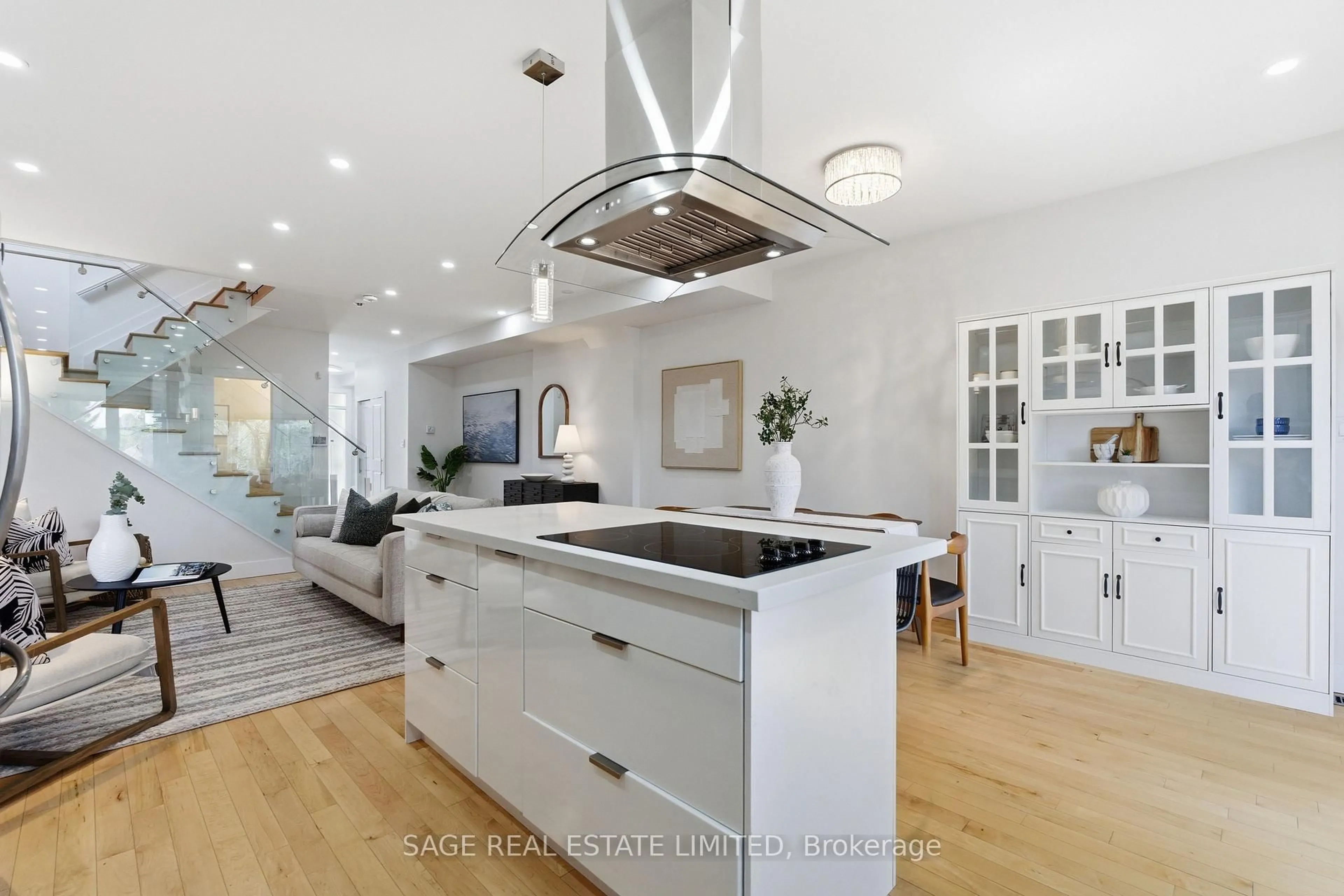 Contemporary kitchen, unknown for 5A Adair Rd, Toronto Ontario M4B 1V4