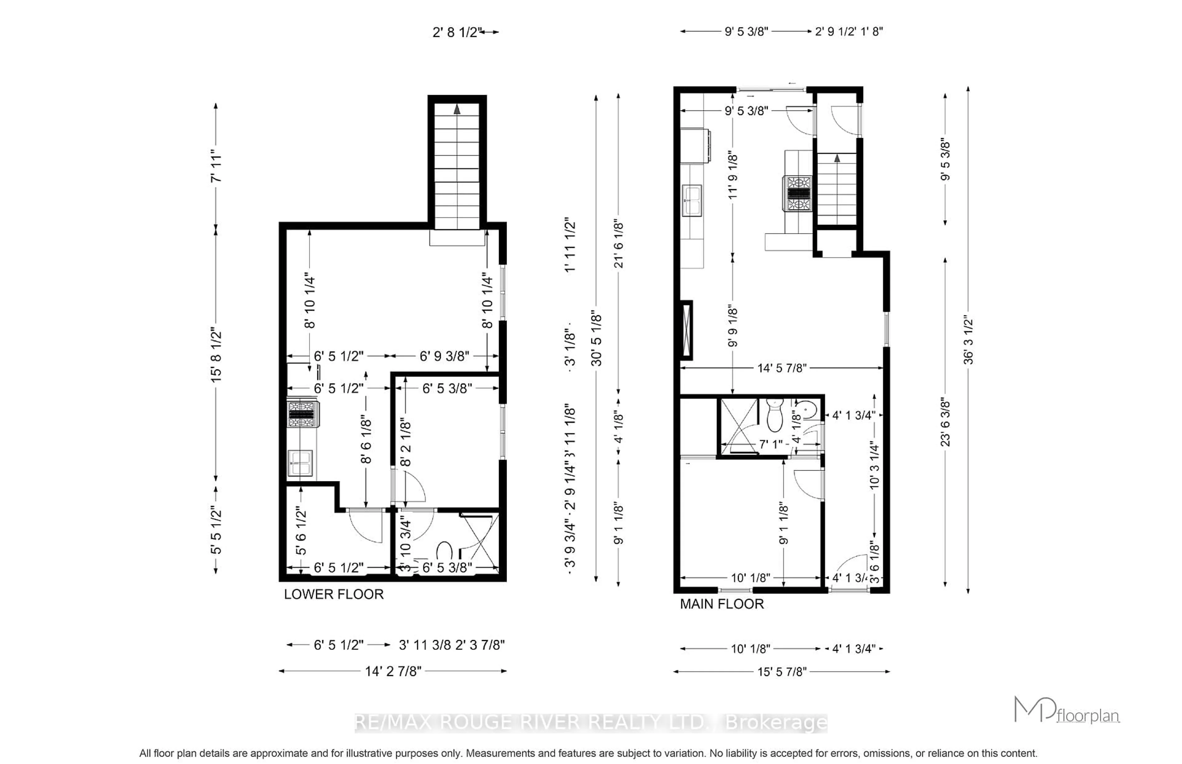 Floor plan for 243 Quebec St, Oshawa Ontario L1J 1Y3