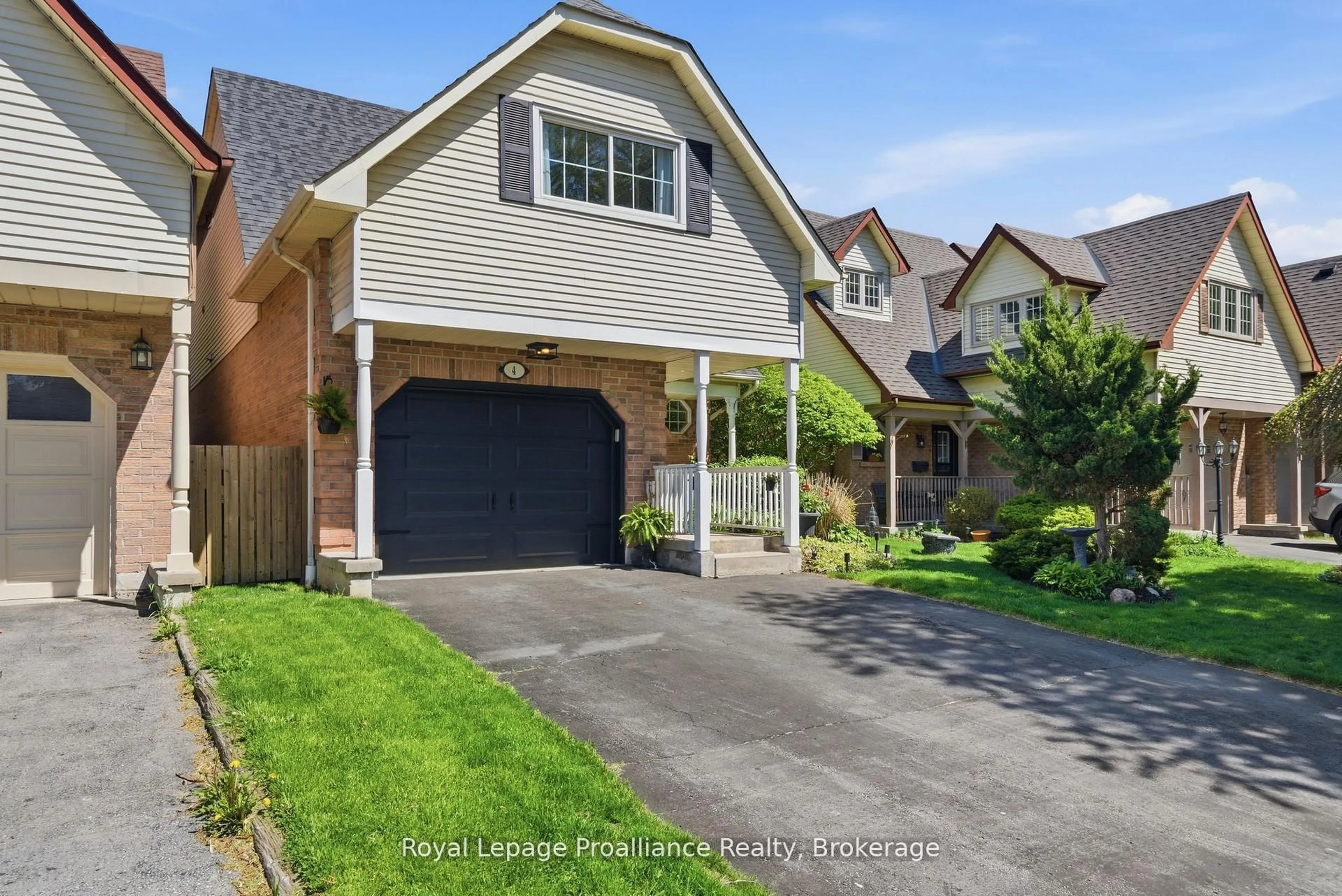 Home with brick exterior material, street for 4 Henderson Dr, Whitby Ontario L1N 7Y2