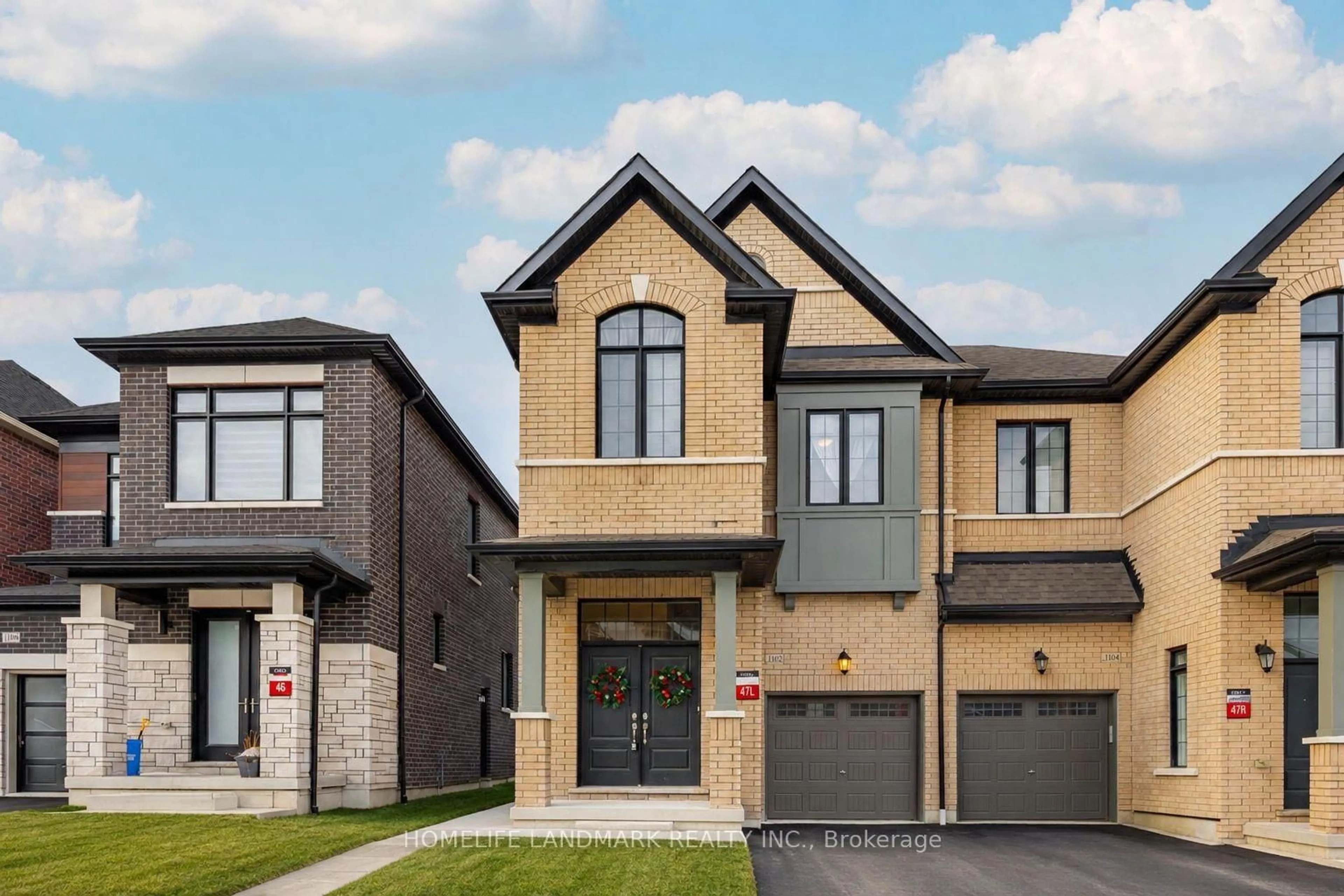 Home with brick exterior material, street for 1102 Pisces Tr, Pickering Ontario L1X 0P8