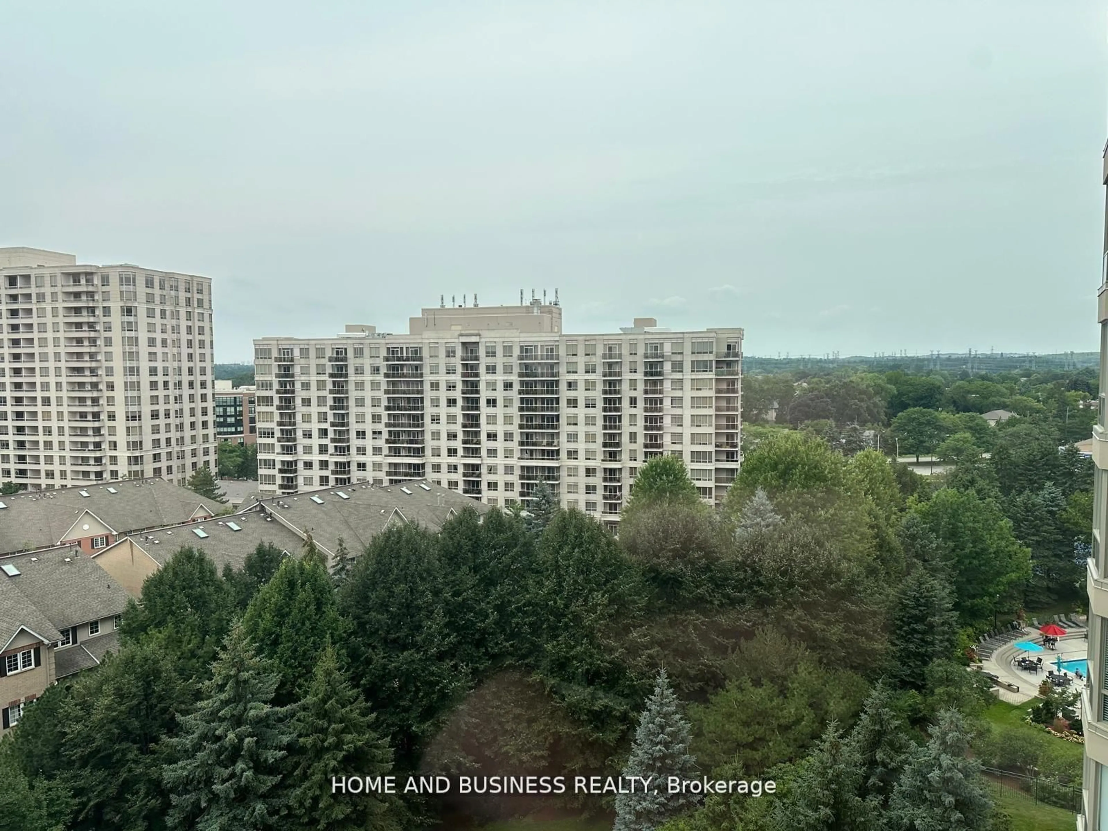 A pic from outside/outdoor area/front of a property/back of a property/a pic from drone, city buildings view from balcony for 1880 Valley Farm Rd #1023, Pickering Ontario L1V 6B3