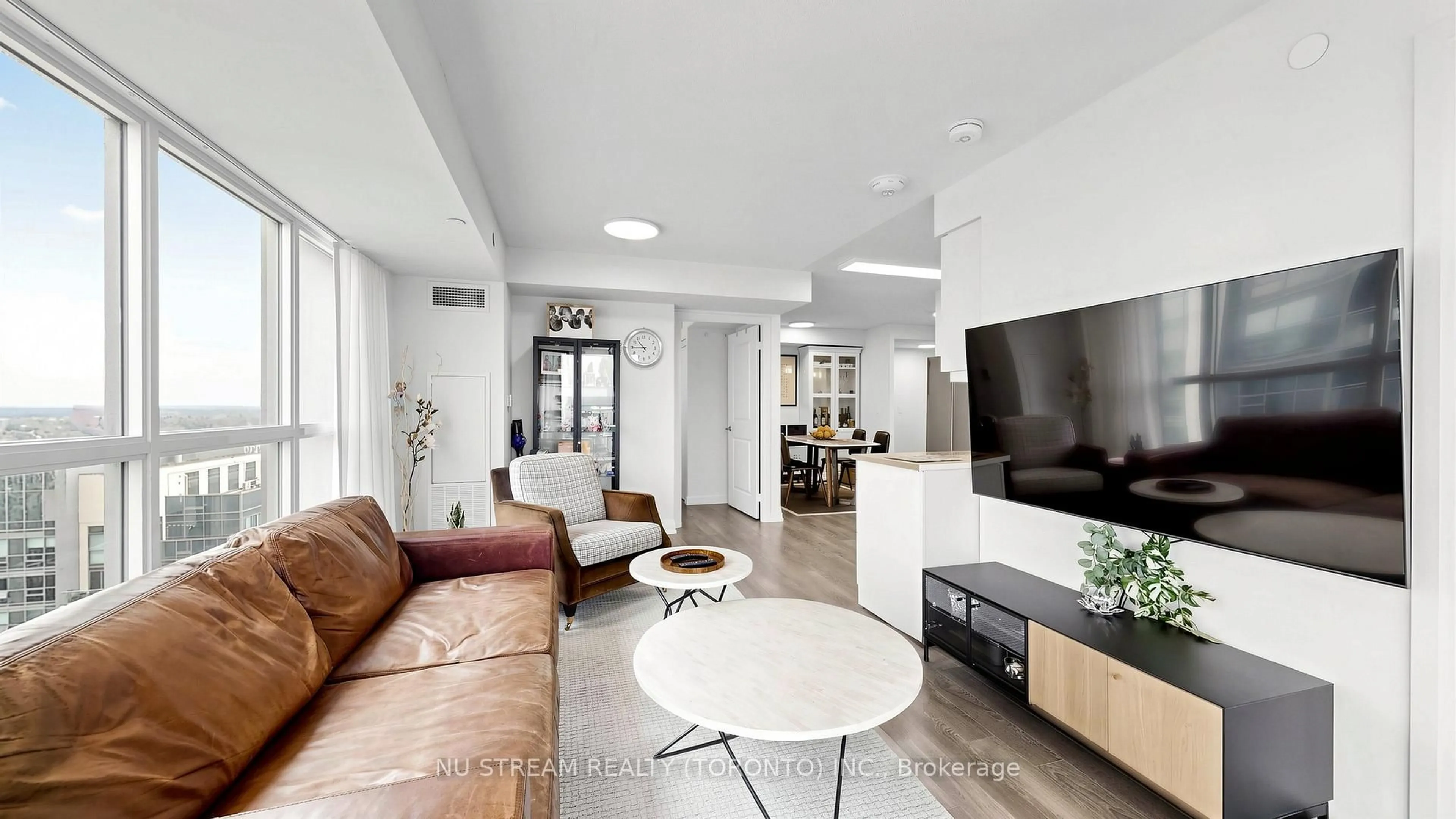 Living room with furniture, unknown for 20 Meadowglen Pl #2109, Toronto Ontario M1G 0A9