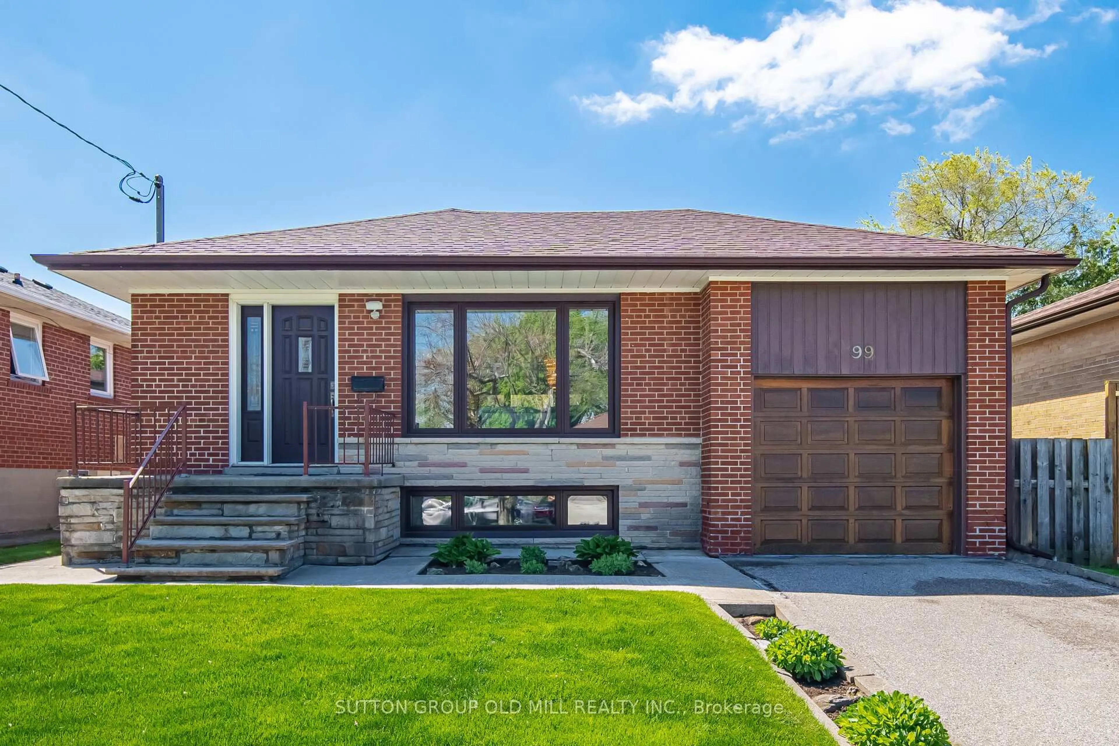 Home with brick exterior material, street for 99 Scarden Ave, Toronto Ontario M1T 1W4