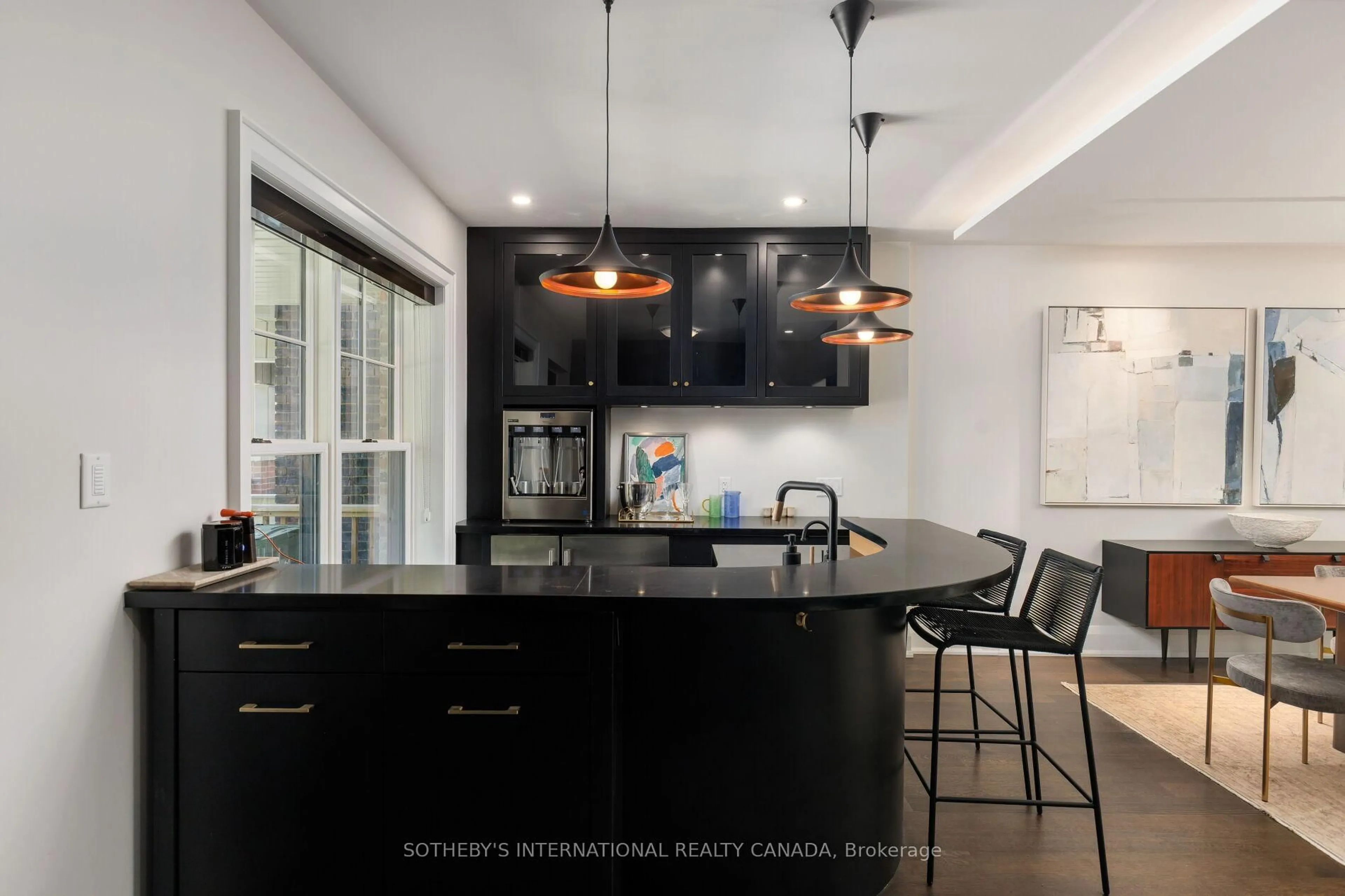Contemporary kitchen, ceramic/tile floor for 47 Wroxeter Ave, Toronto Ontario M4J 1E7