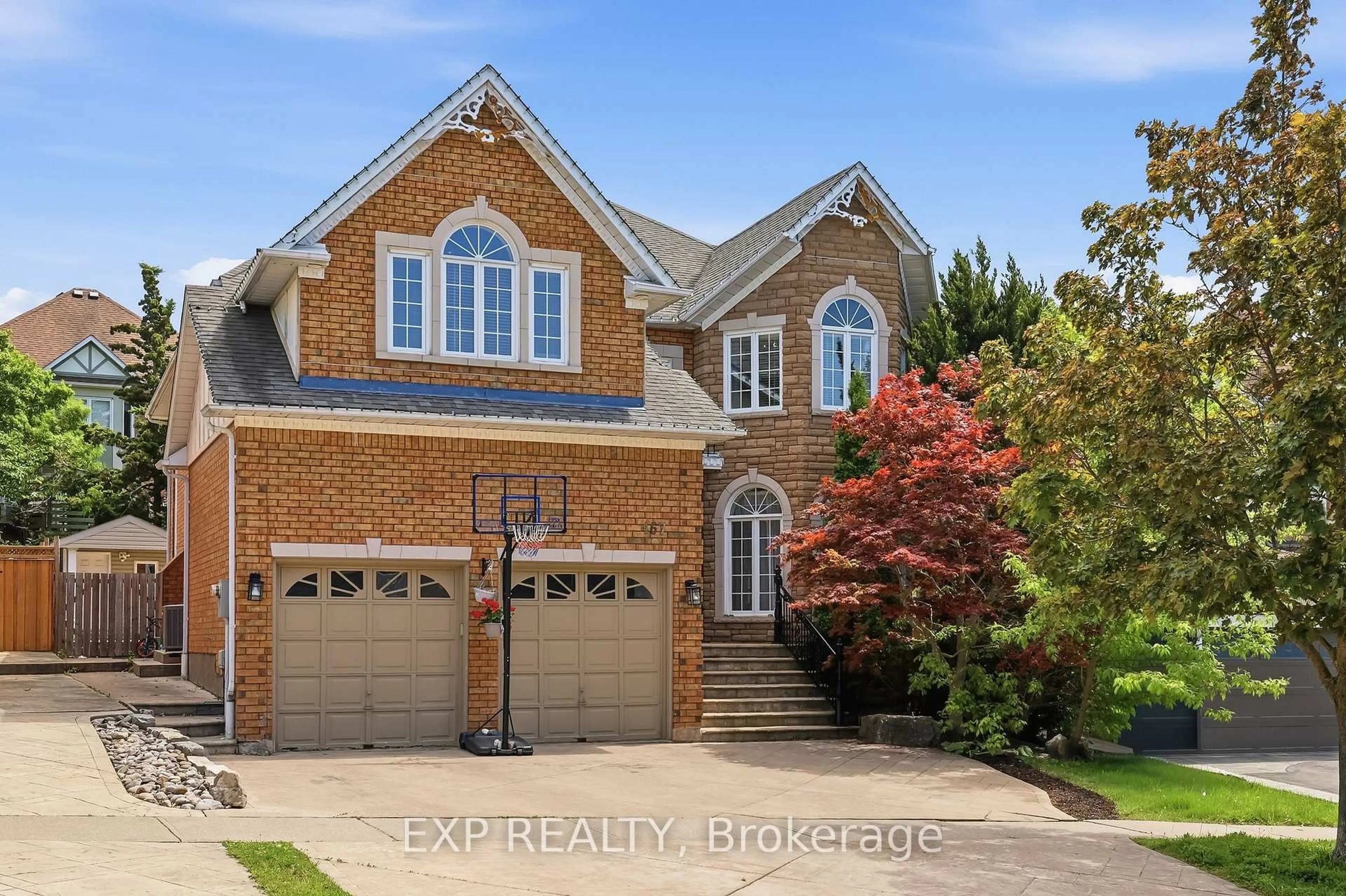 Home with brick exterior material, street for 467 Delaney Dr, Ajax Ontario L1T 3Y5