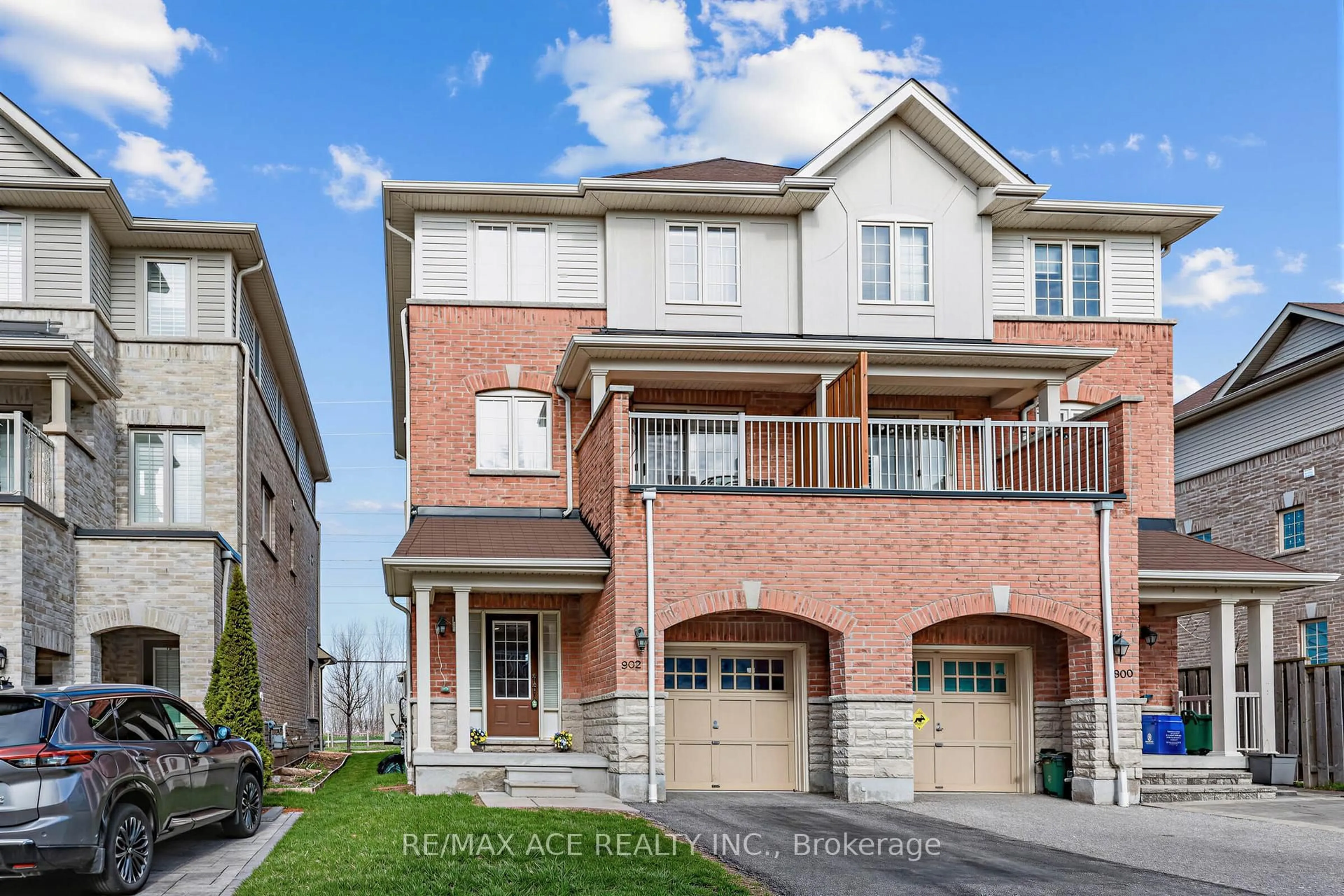 Home with brick exterior material, street for 902 Audley Rd, Ajax Ontario L1Z 0N2