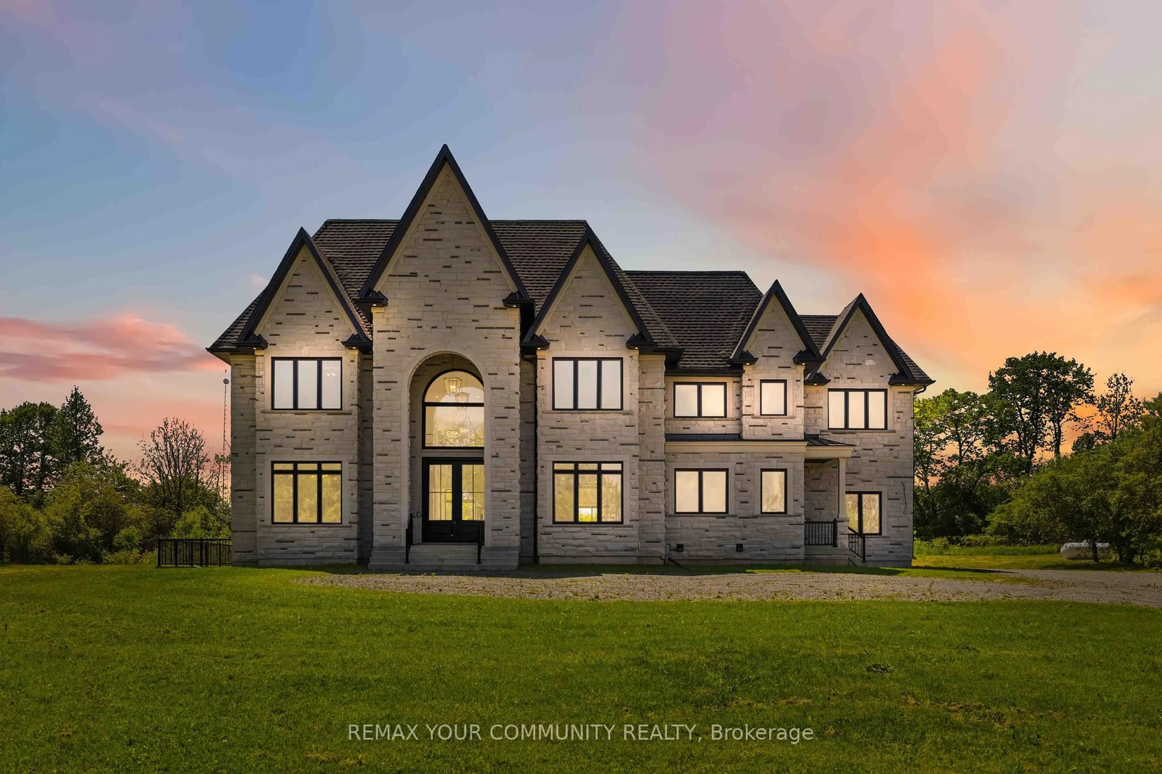 Home with brick exterior material, building for 6680 Coronation Rd, Whitby Ontario L1M 1R6