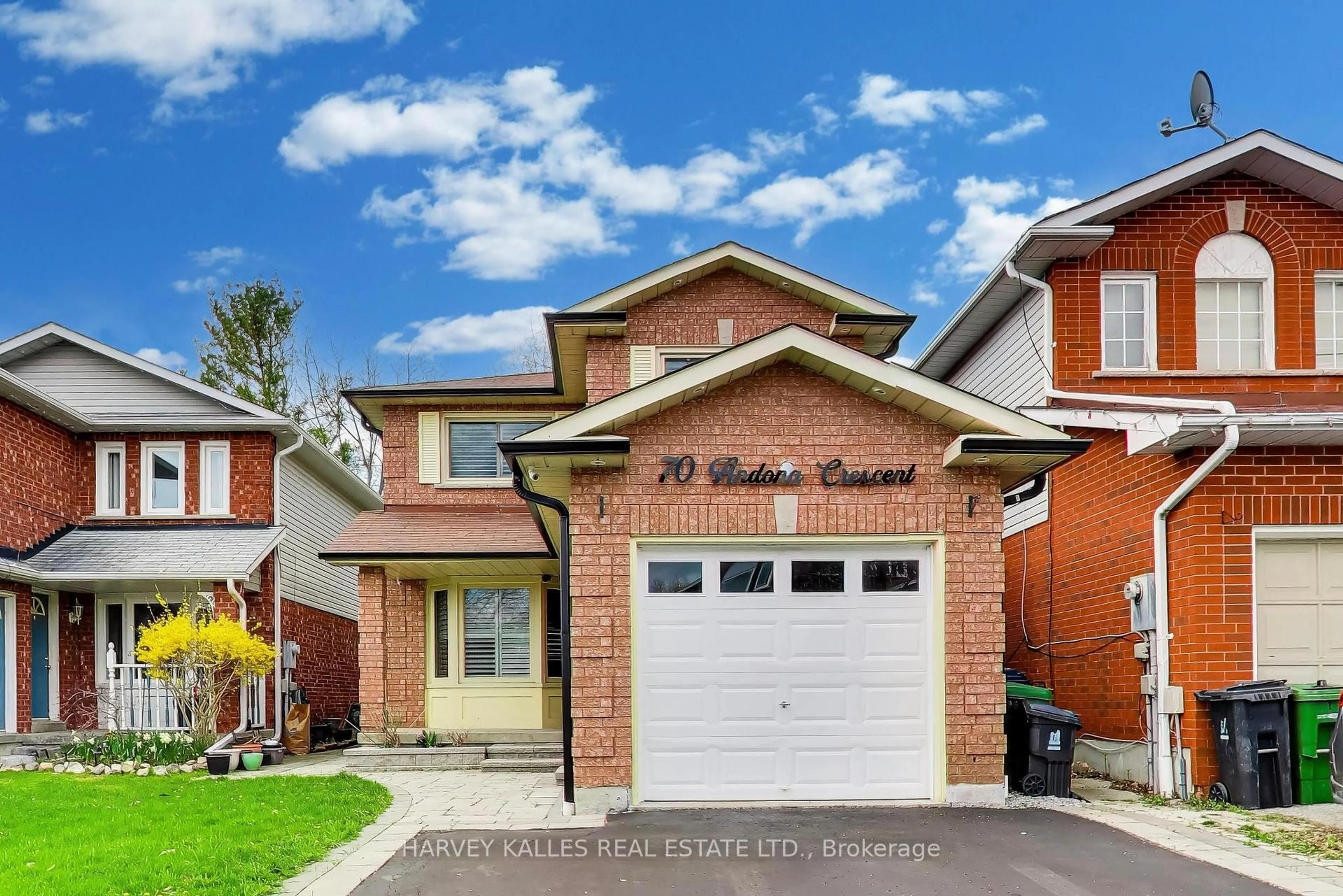 Home with brick exterior material, street for 70 Andona Cres, Toronto Ontario M1C 5A3