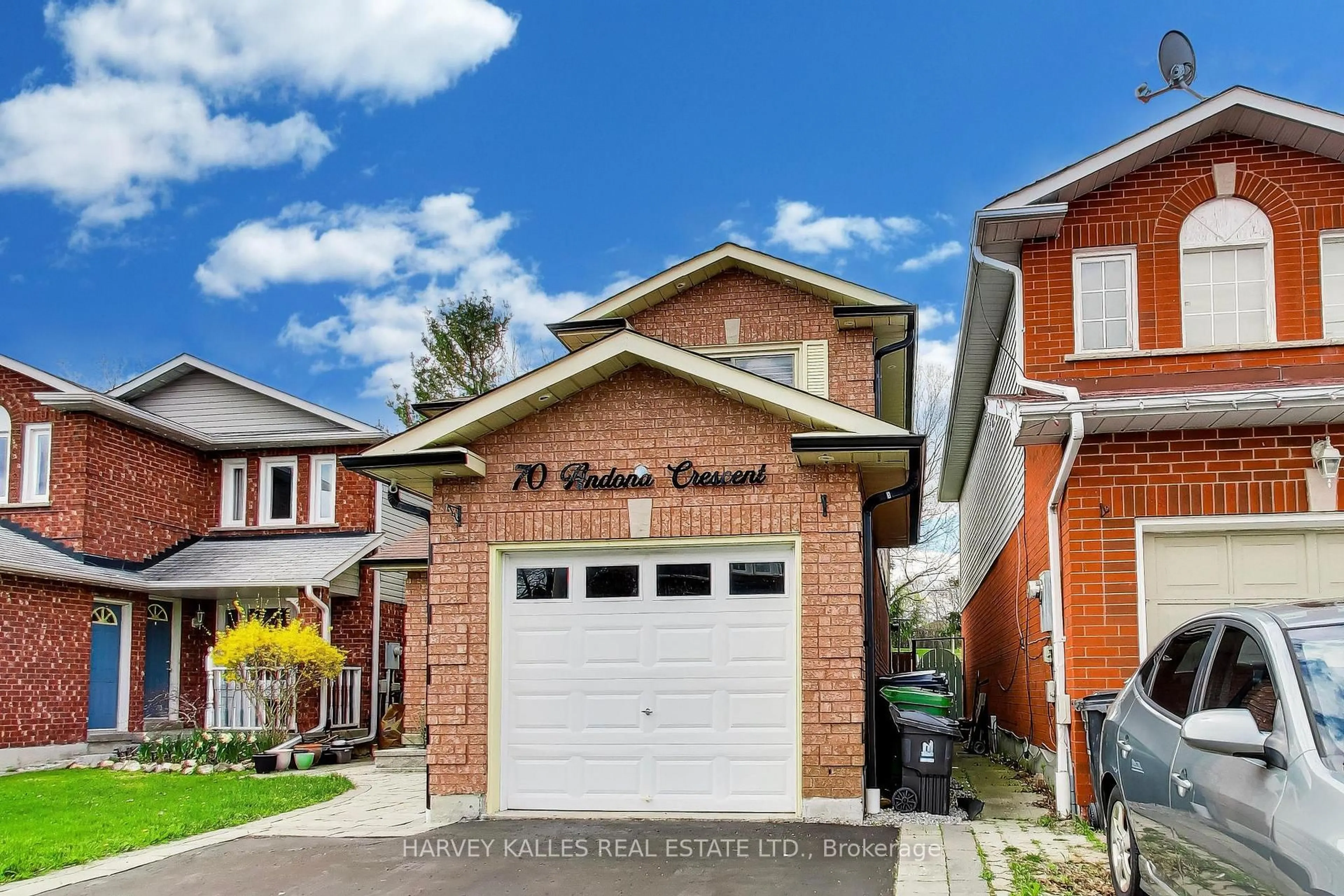 Home with brick exterior material, street for 70 Andona Cres, Toronto Ontario M1C 5A3