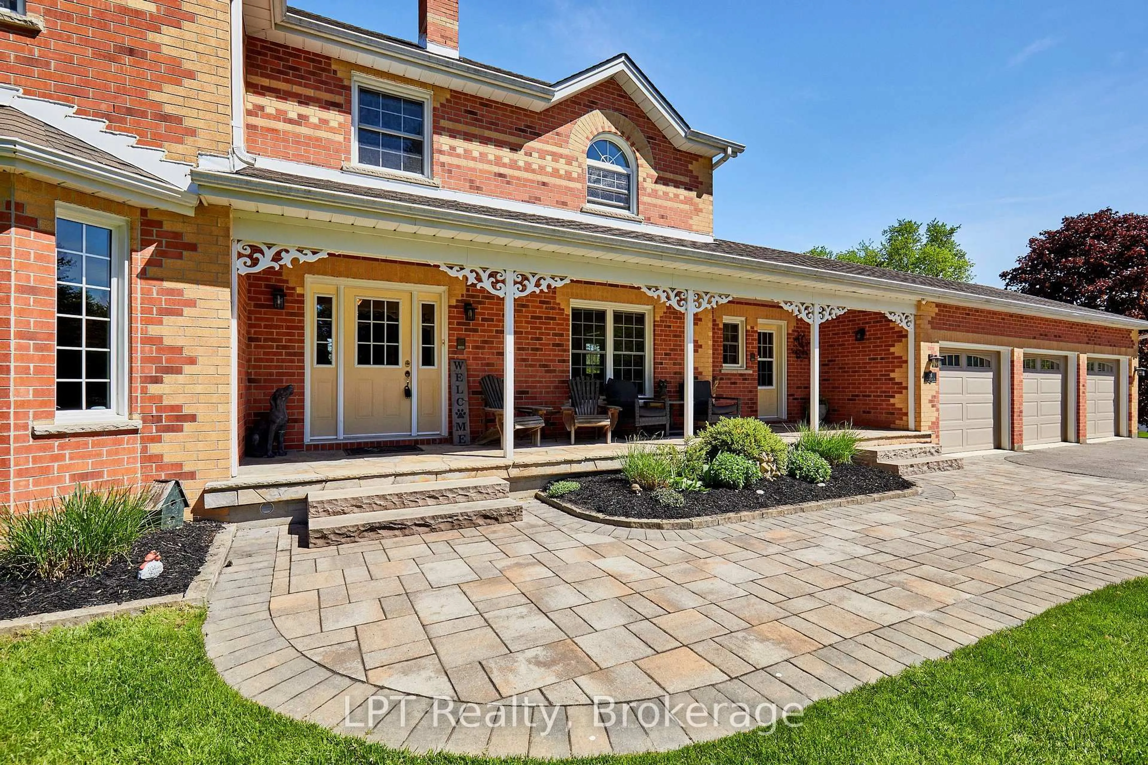 Home with brick exterior material, street for 16 Cawkers Cove Rd, Scugog Ontario L9L 1P4