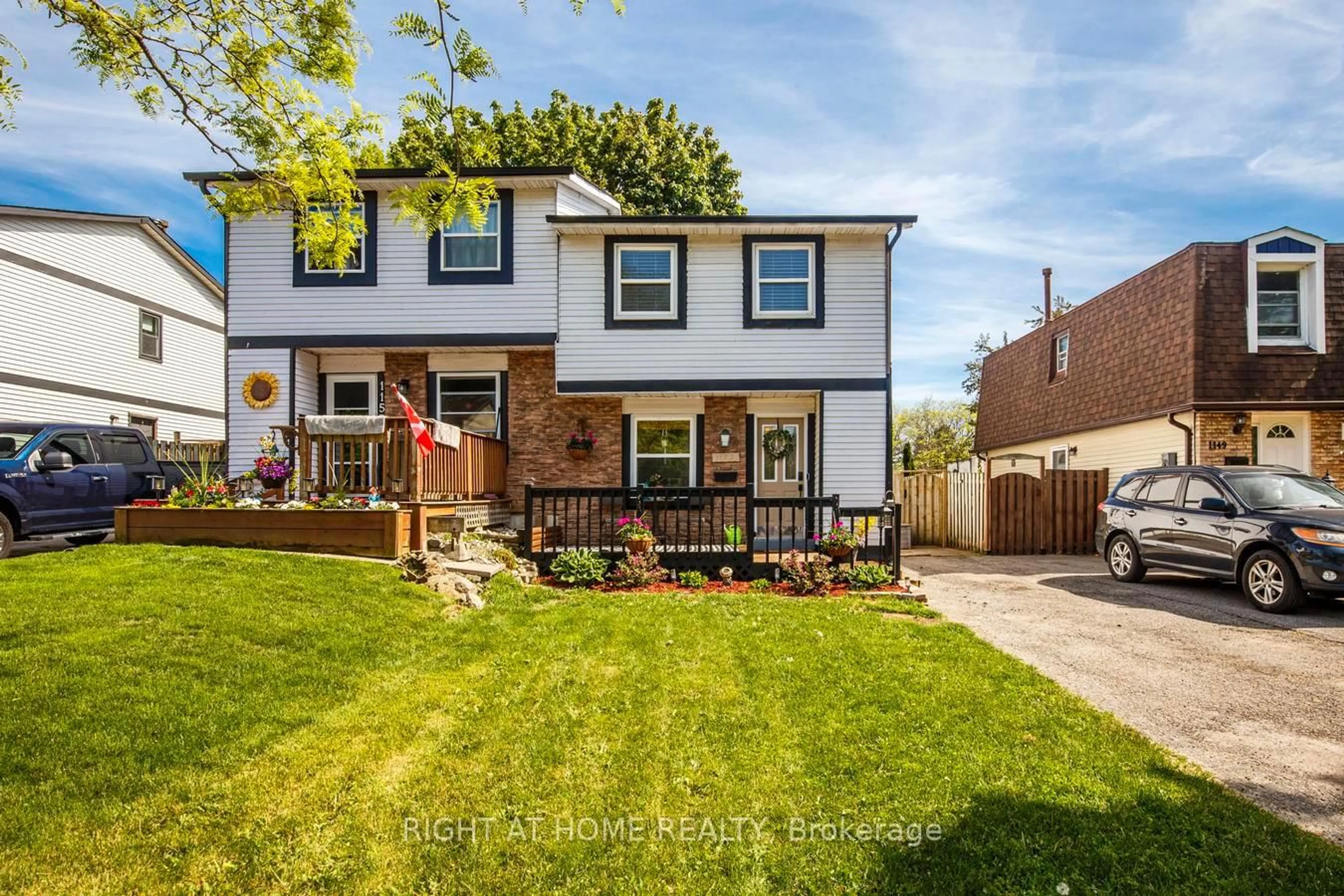 Home with brick exterior material, street for 1153 Southdale Ave, Oshawa Ontario L1H 7Y9