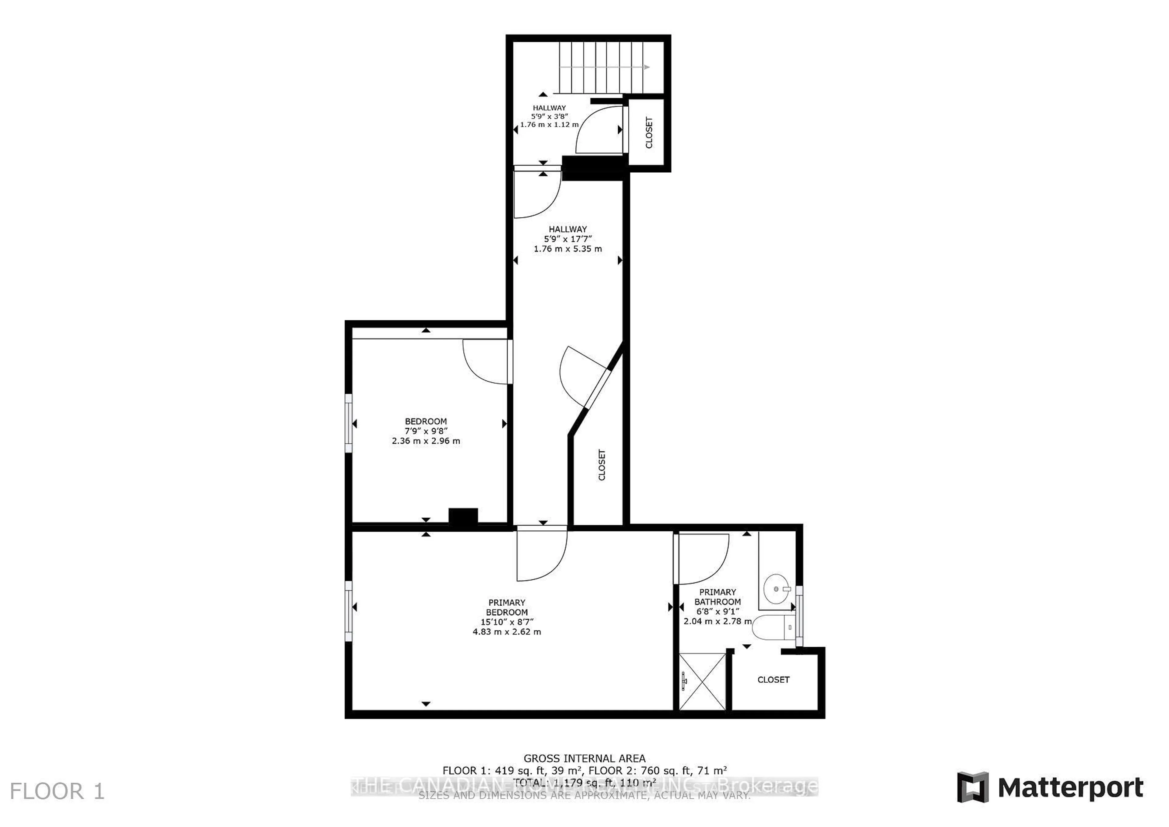 Floor plan for 538 Wilson Rd, Oshawa Ontario L1H 6E2