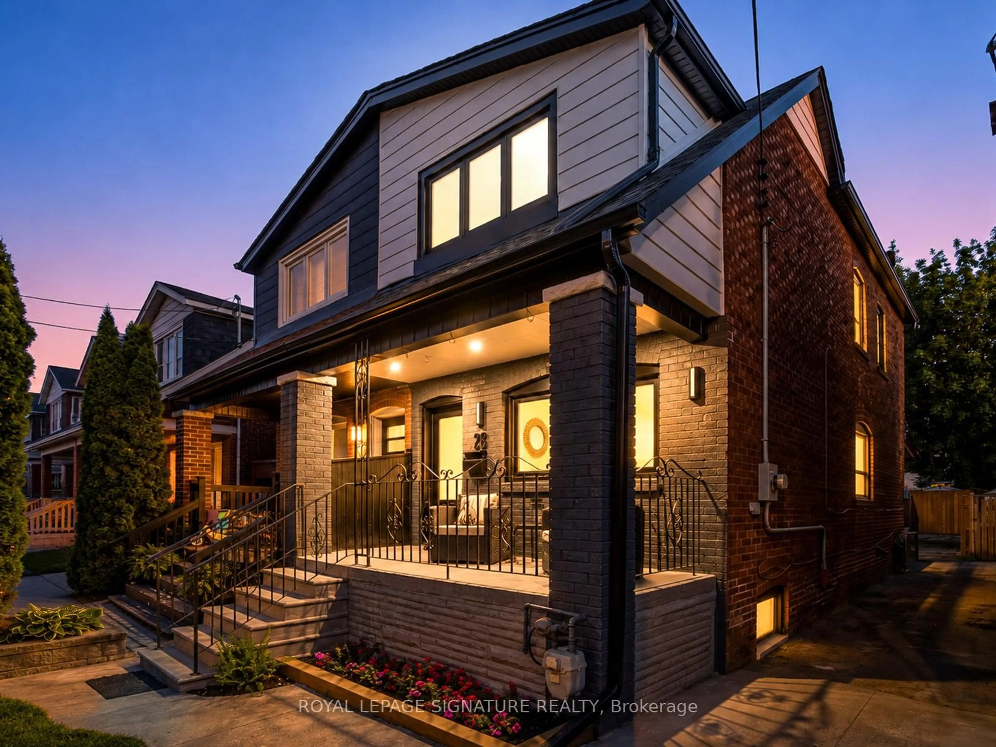 Home with brick exterior material, street for 28 Durant Ave, Toronto Ontario M4J 4V9