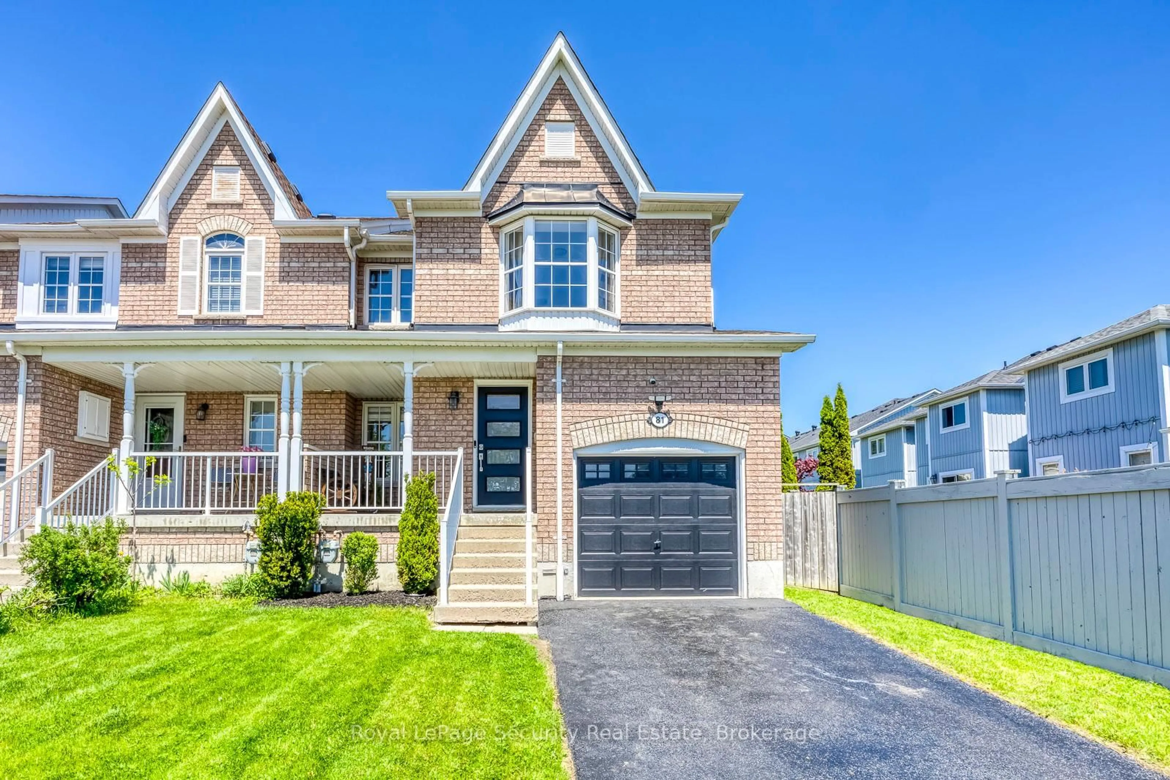 Home with brick exterior material, street for 81 Ipswich Pl, Whitby Ontario L1M 2K1