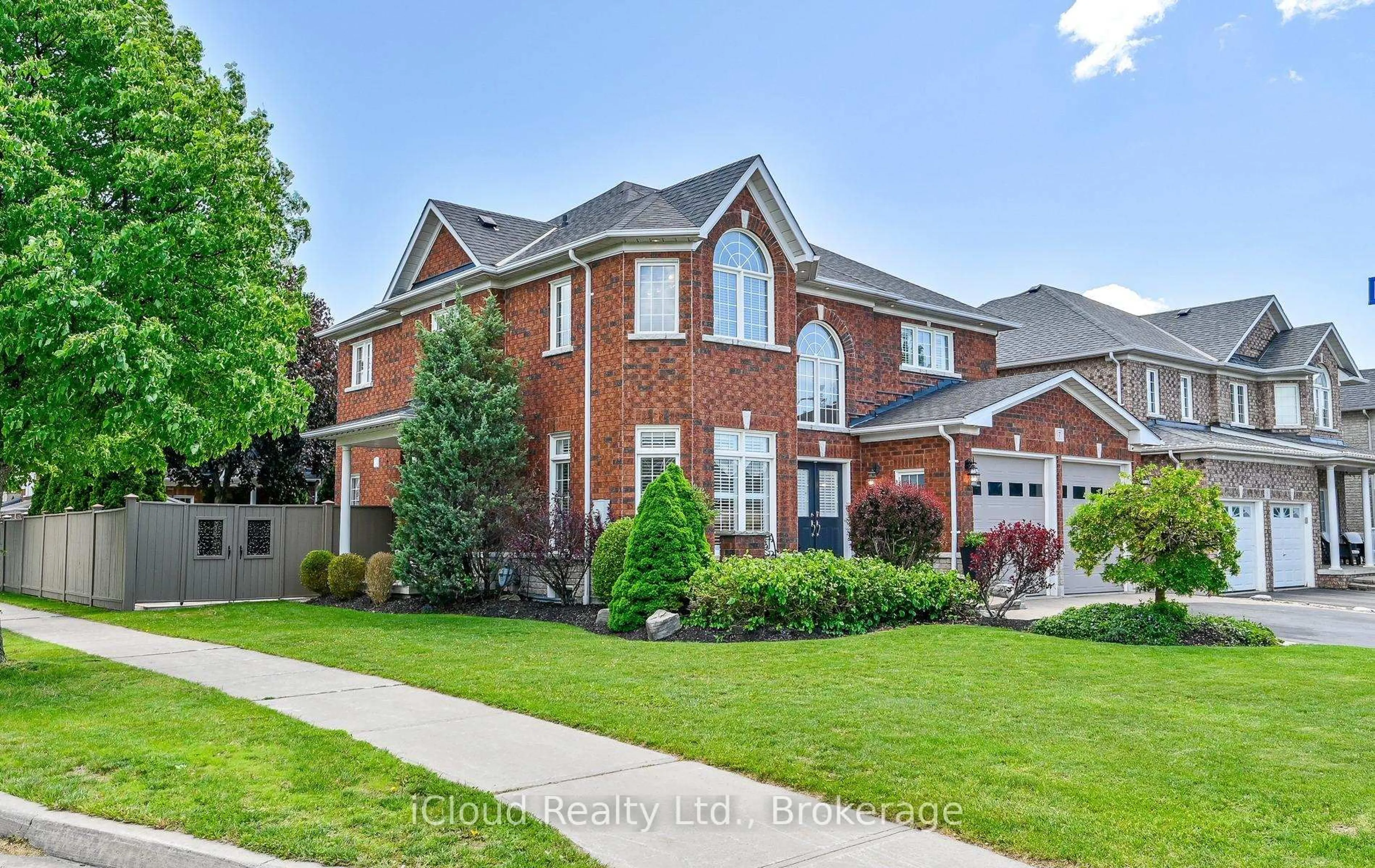 Home with brick exterior material, street for 7 Gagnon Gate, Whitby Ontario L1R 3C9