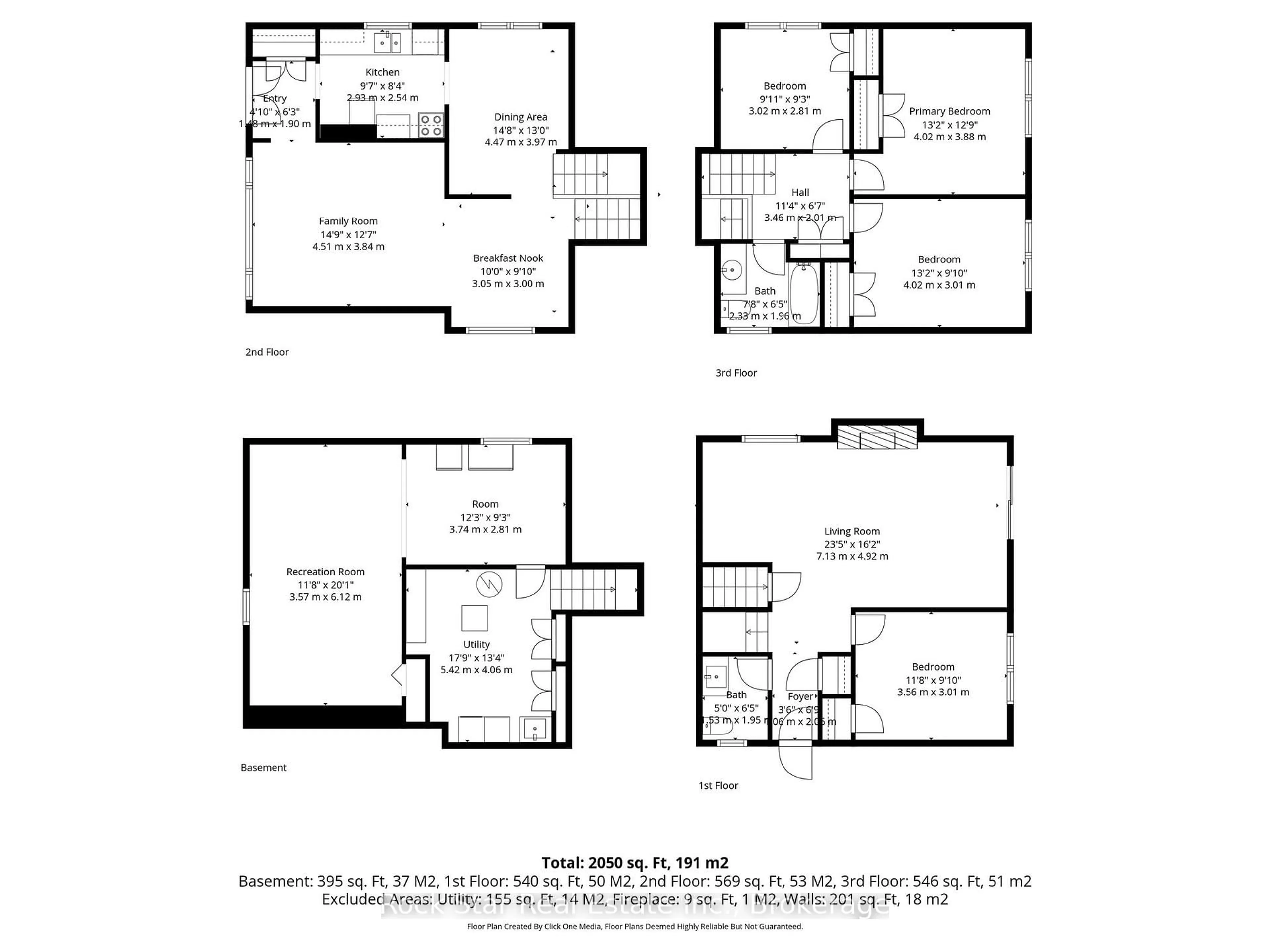 Floor plan for 36 LANGEVIN Cres, Toronto Ontario M1C 2B6