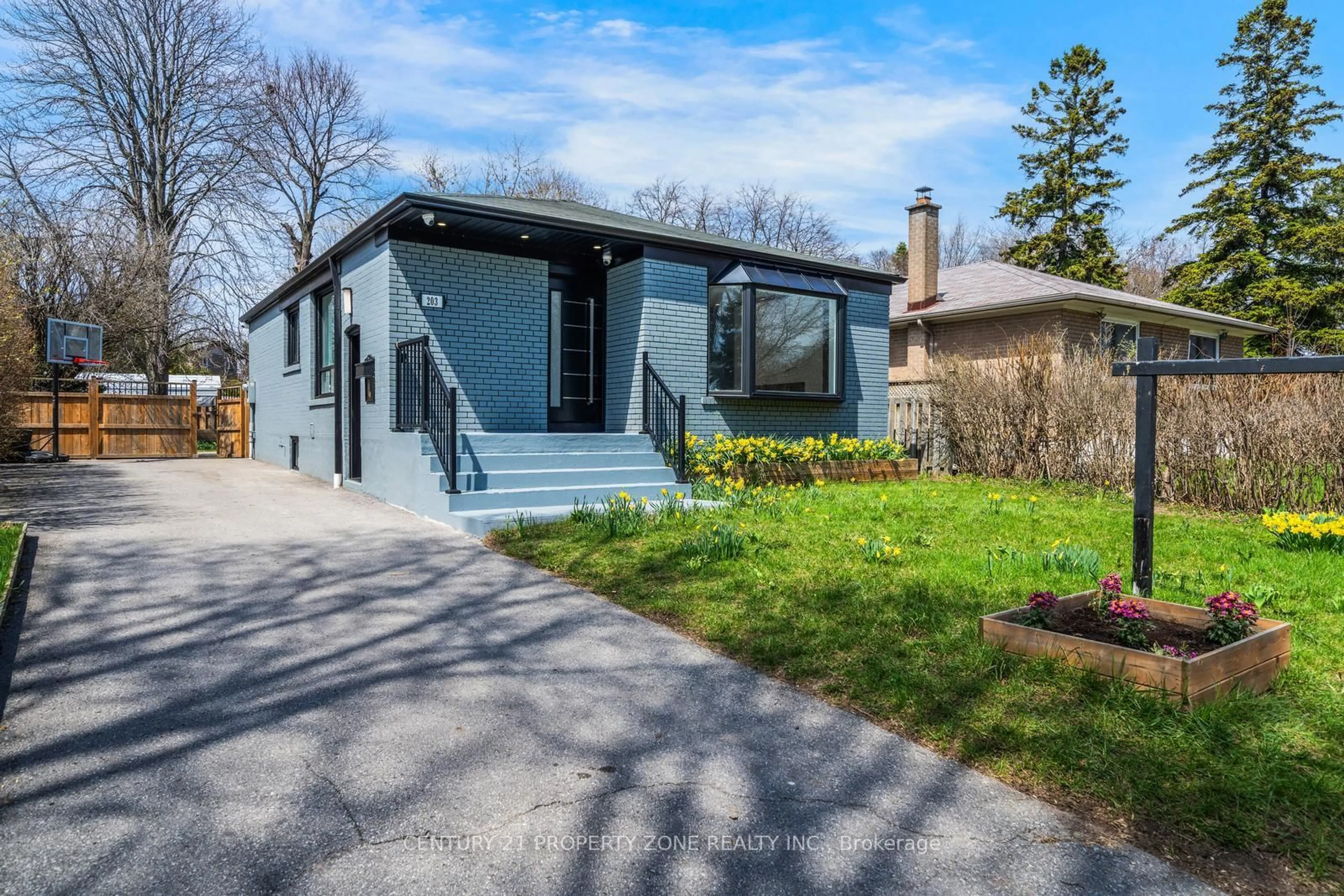 Home with brick exterior material, street for 203 Toynbee Tr, Toronto Ontario M1E 1G8
