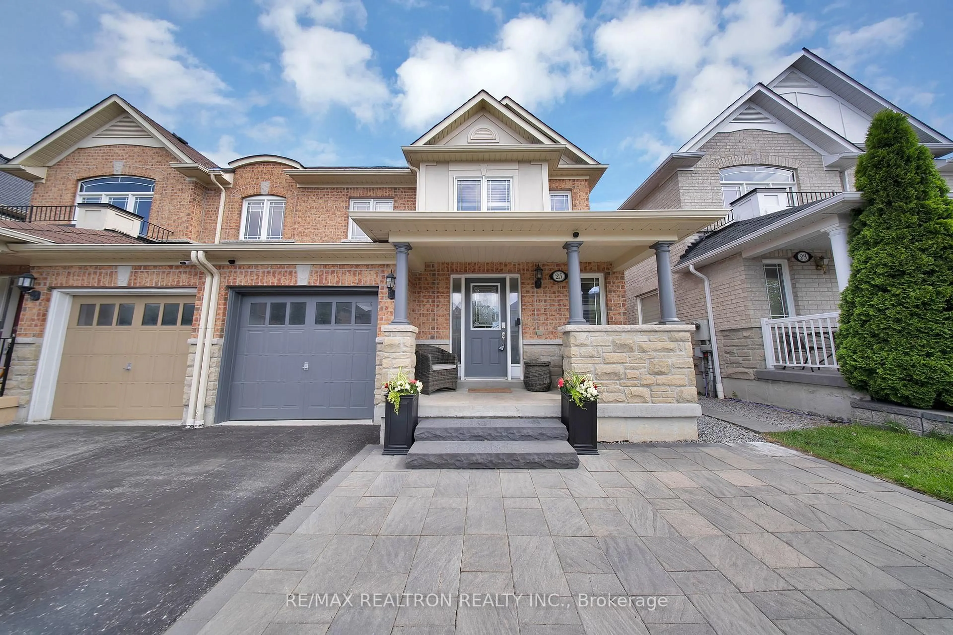Home with brick exterior material, street for 25 Barden Cres, Ajax Ontario L1Z 2A8