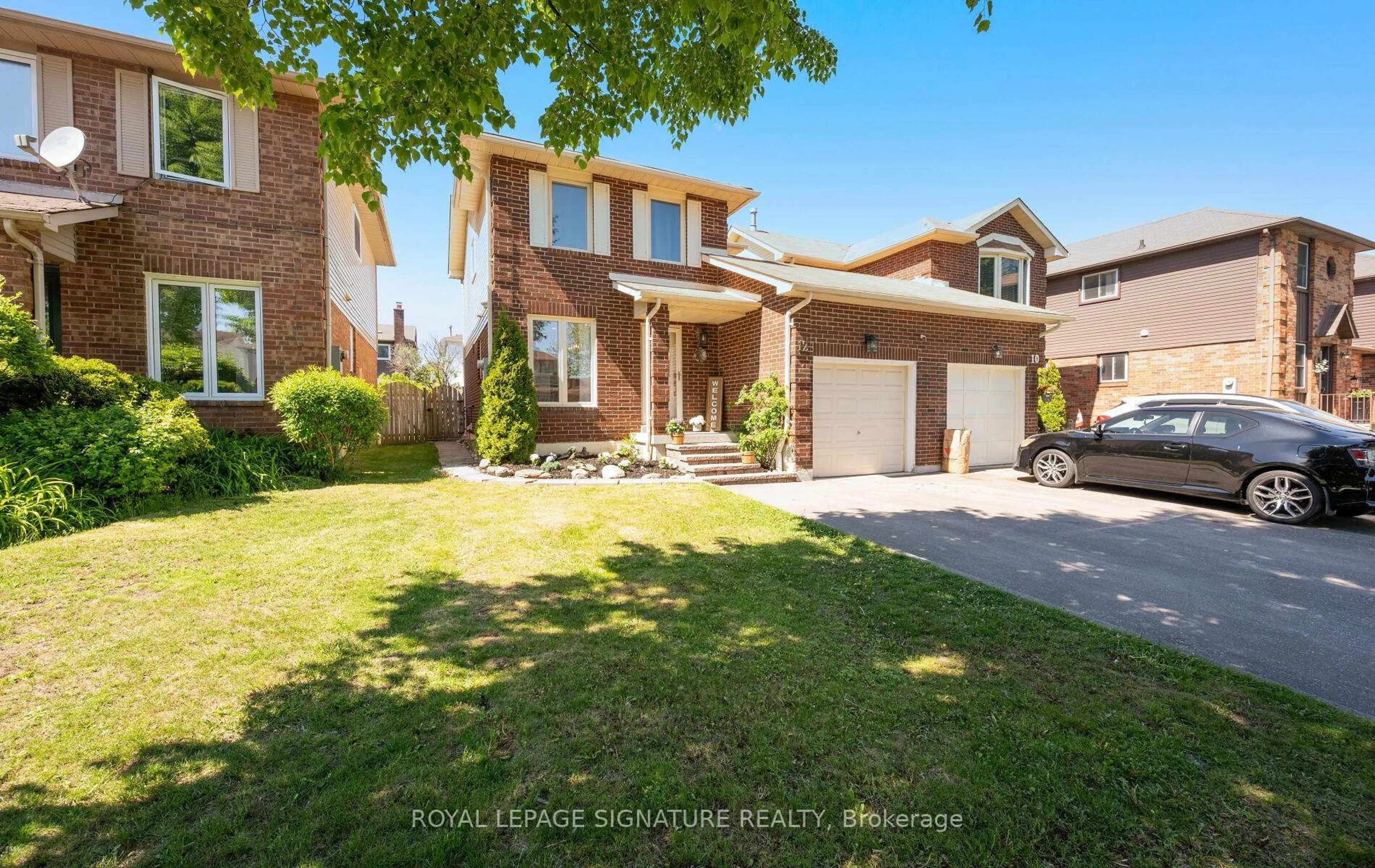 Home with brick exterior material, street for 12 Hewitt Cres, Ajax Ontario L1S 7A2