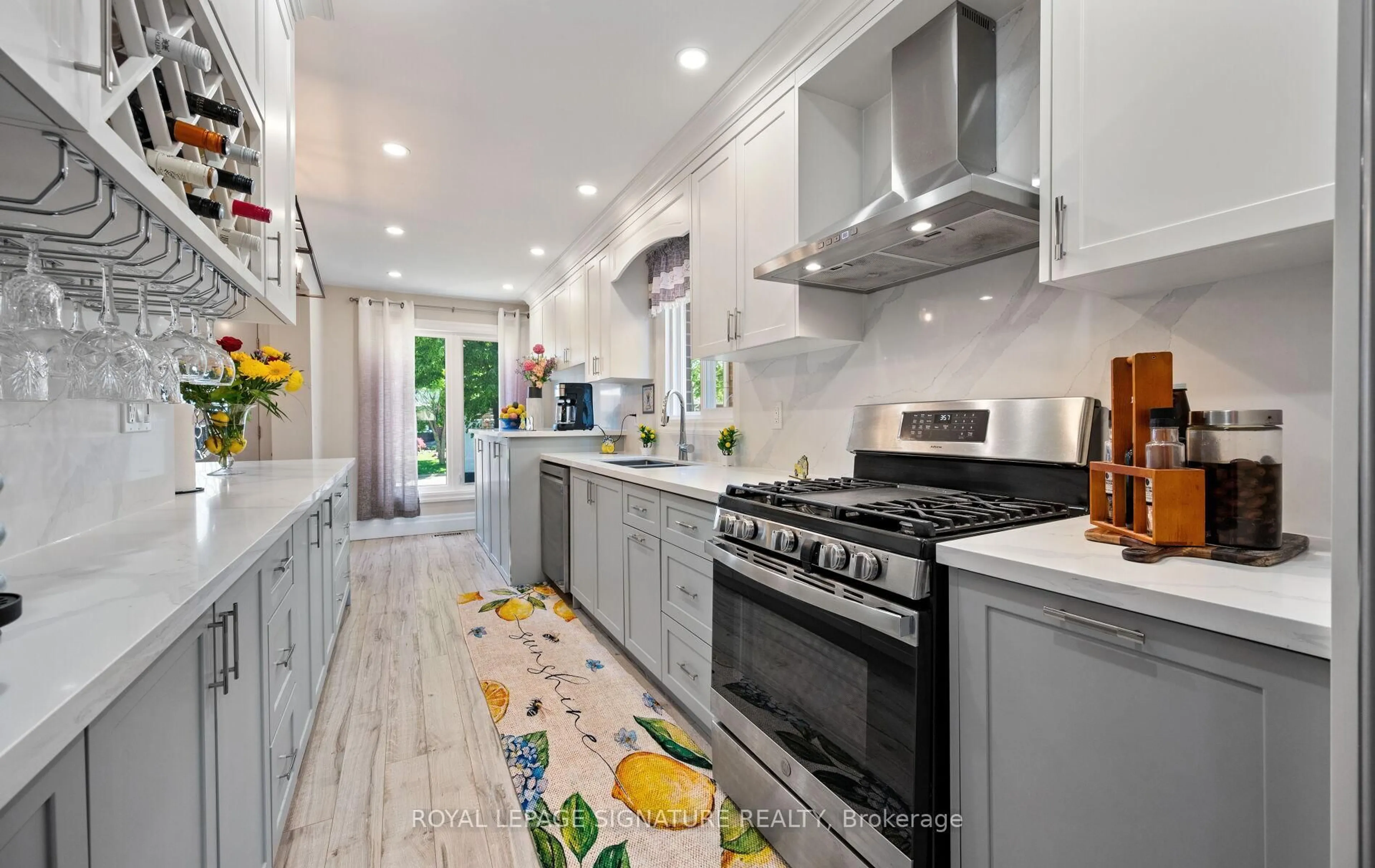 Contemporary kitchen, ceramic/tile floor for 12 Hewitt Cres, Ajax Ontario L1S 7A2