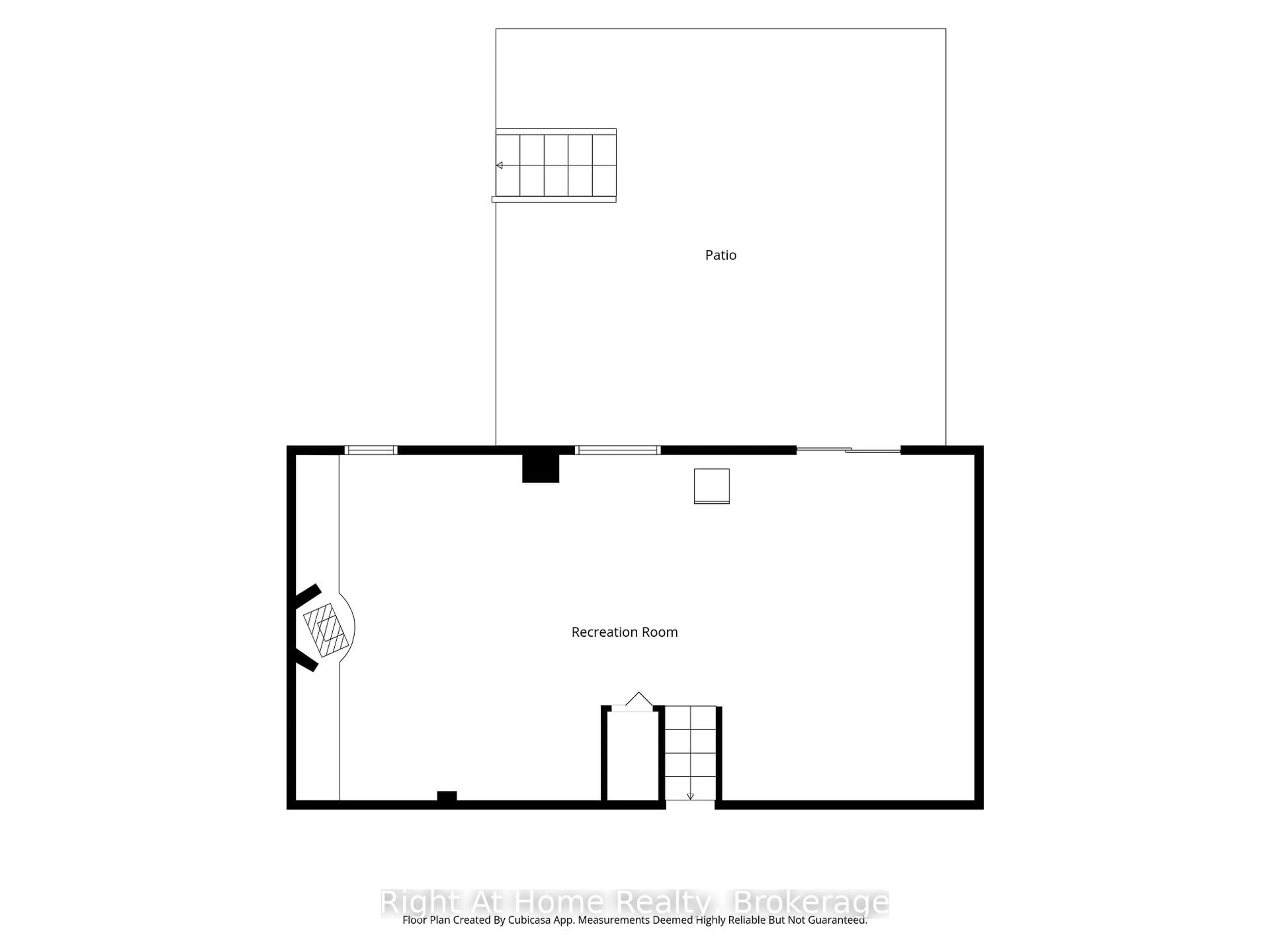 Floor plan for 5751 Main St, Clarington Ontario L0B 1M0