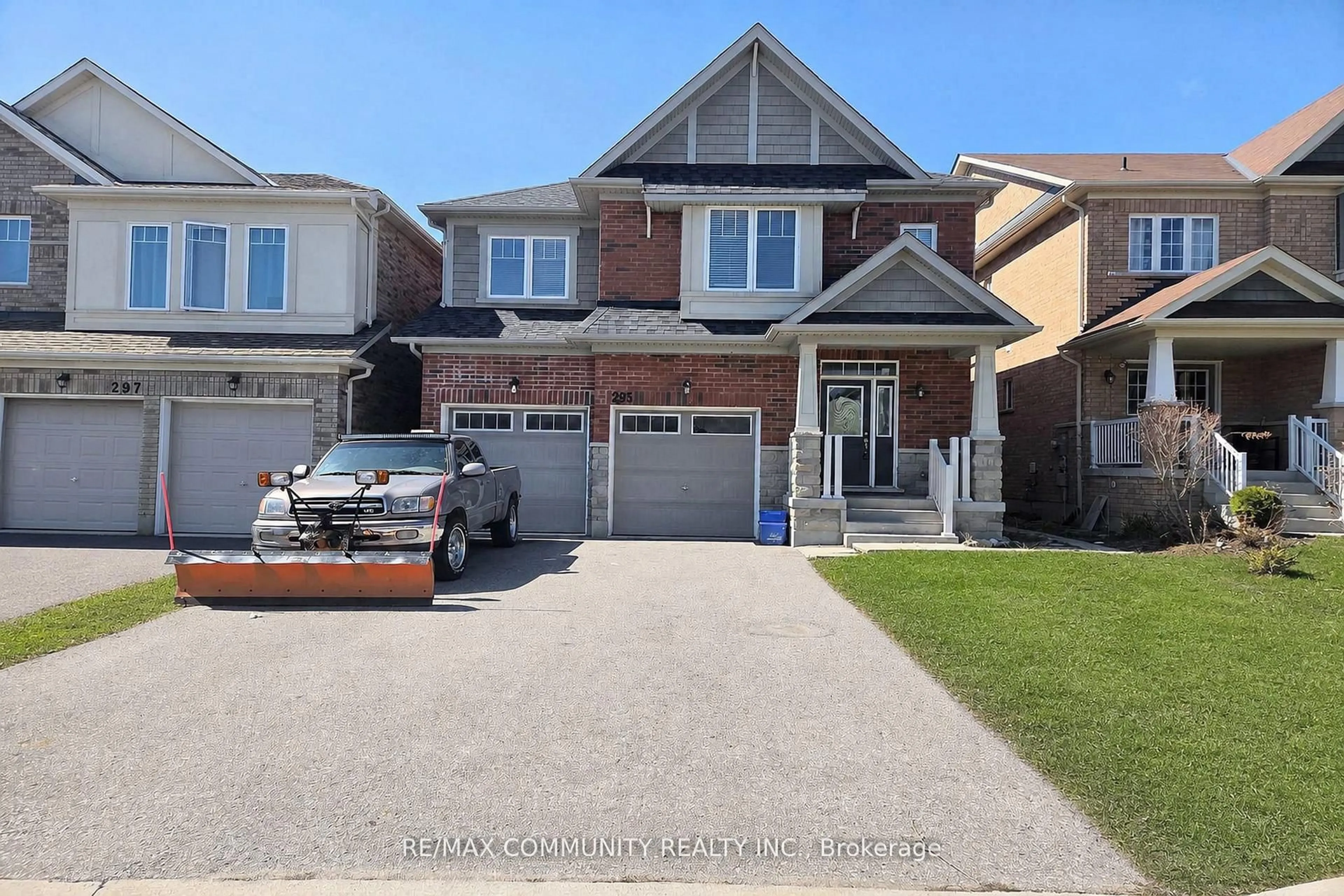Home with brick exterior material, street for 293 Pimlico Dr, Oshawa Ontario L1H 7K4