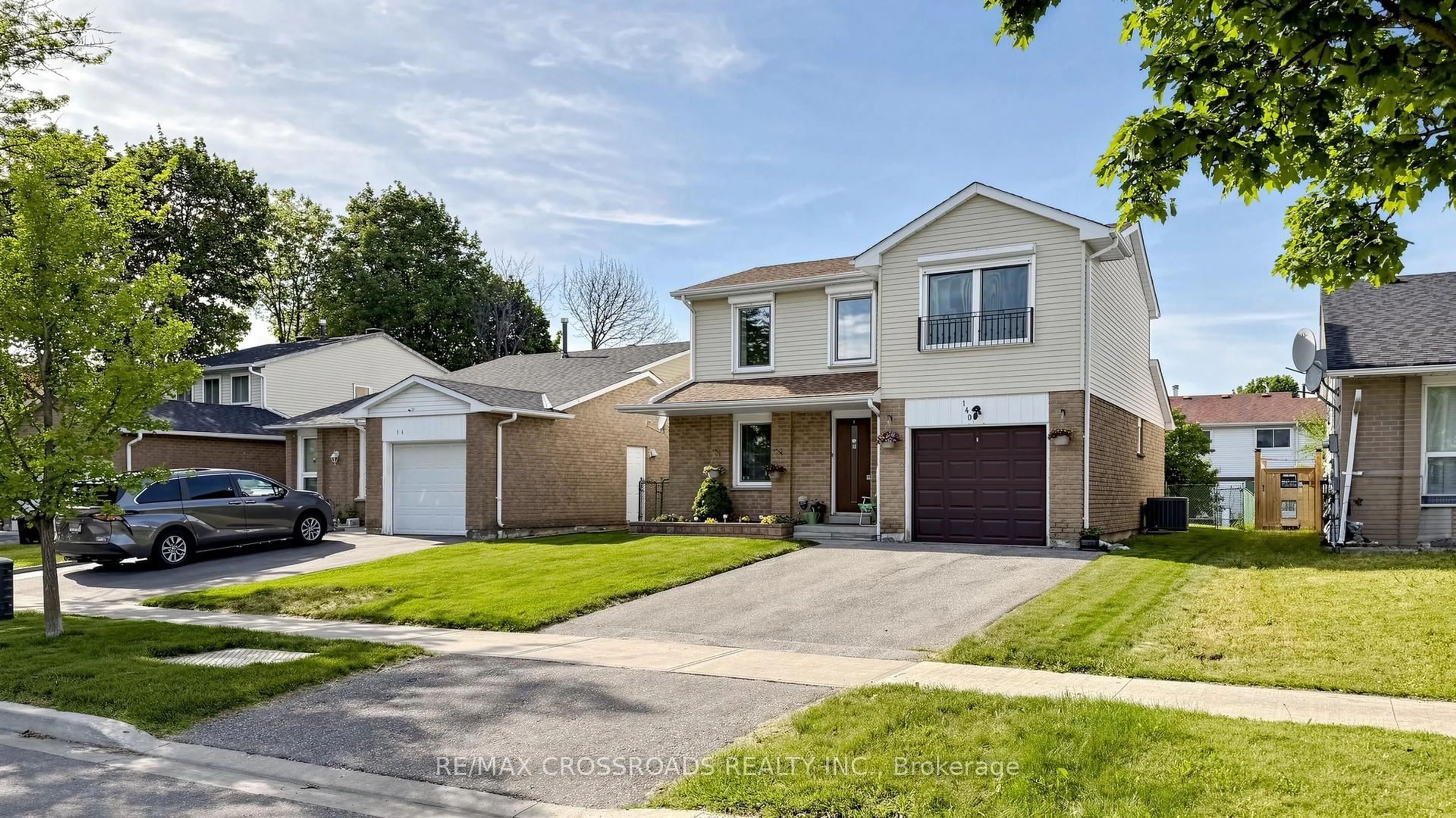Home with vinyl exterior material, street for 140 Goldhawk Tr, Toronto Ontario M1V 1W5