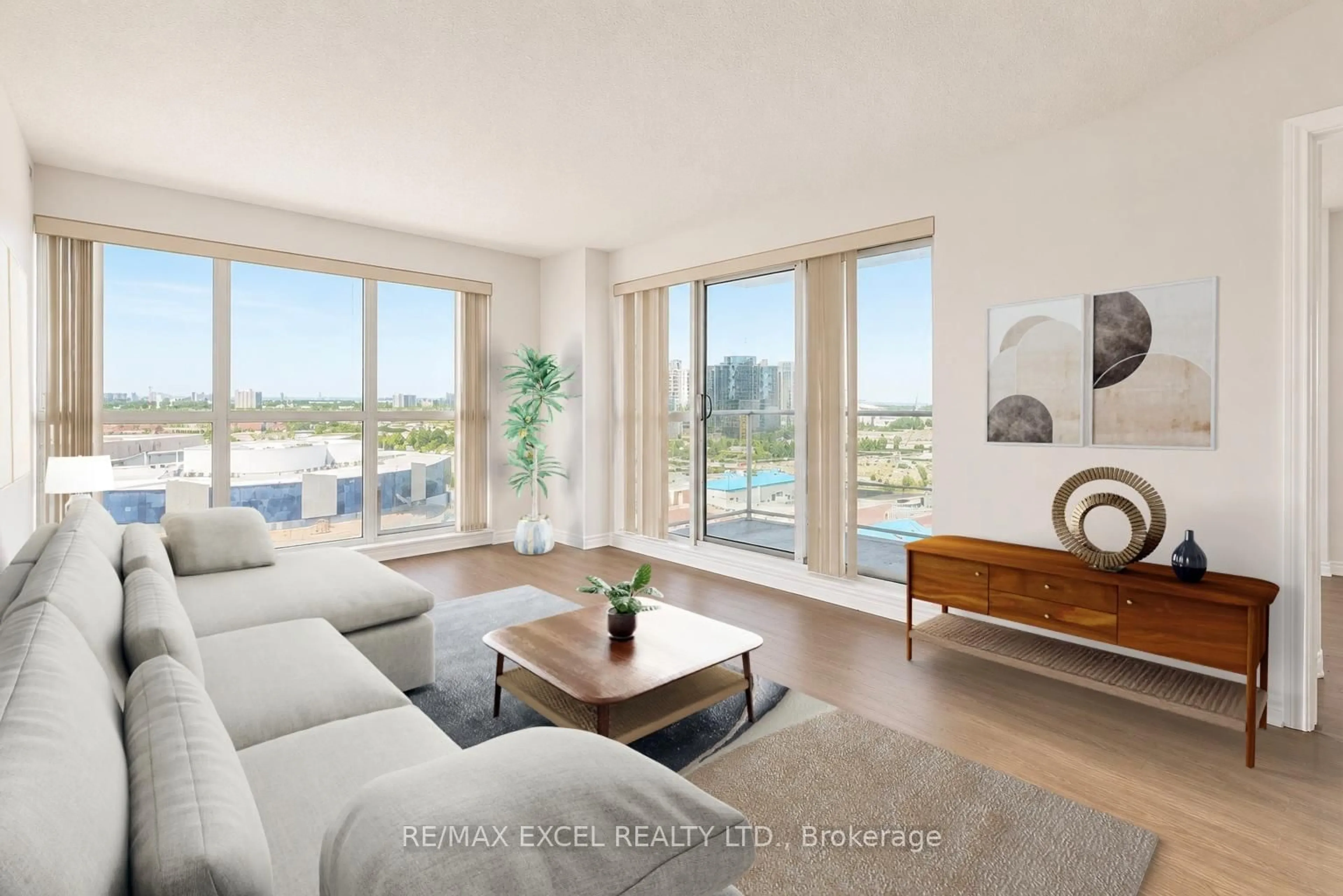 Living room with furniture, unknown for 70 Town Centre Crt #1102, Toronto Ontario M1P 4Y7