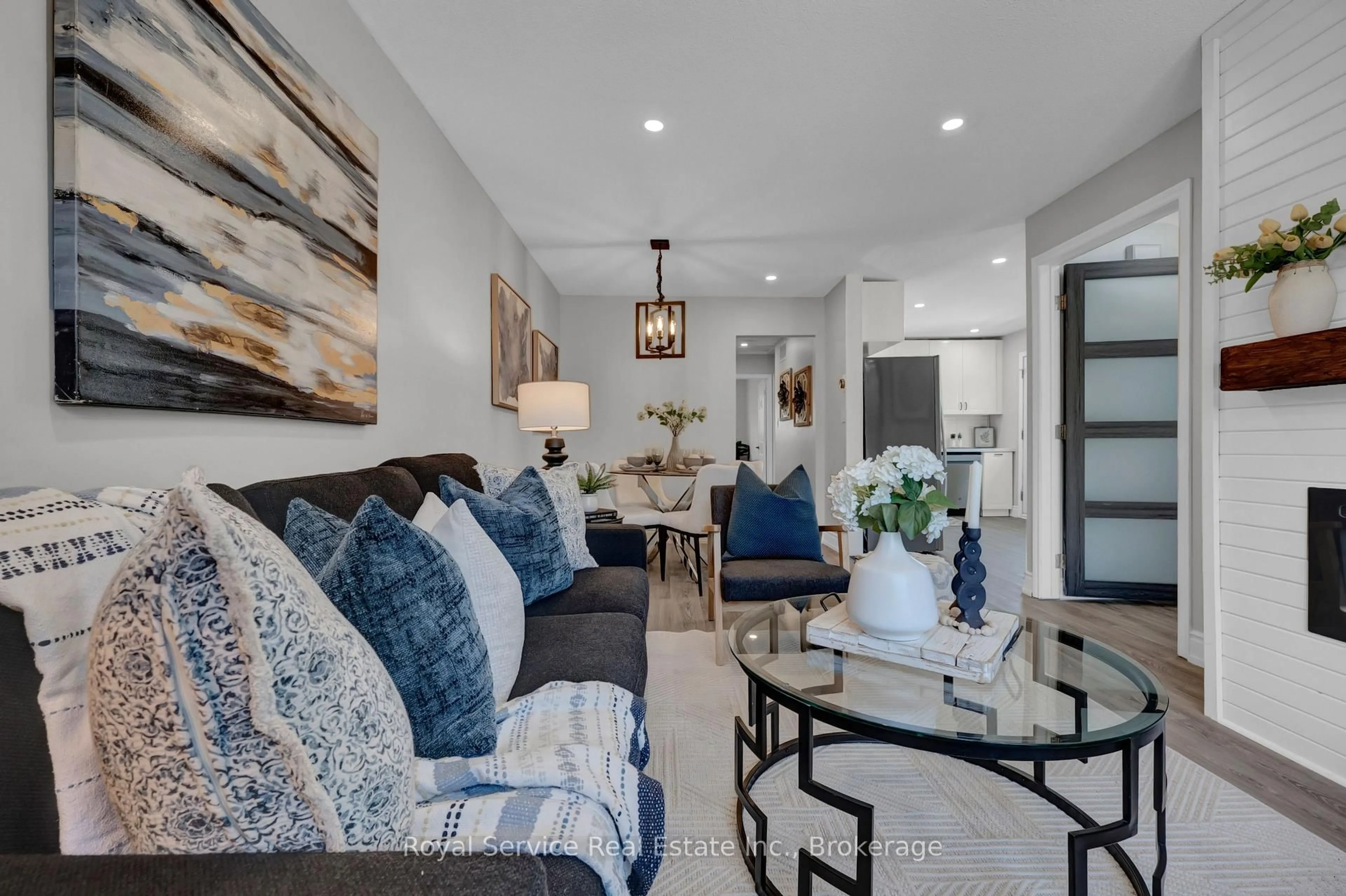 Living room with furniture, unknown for 58 John Scott Crt, Clarington Ontario L1C 4L1