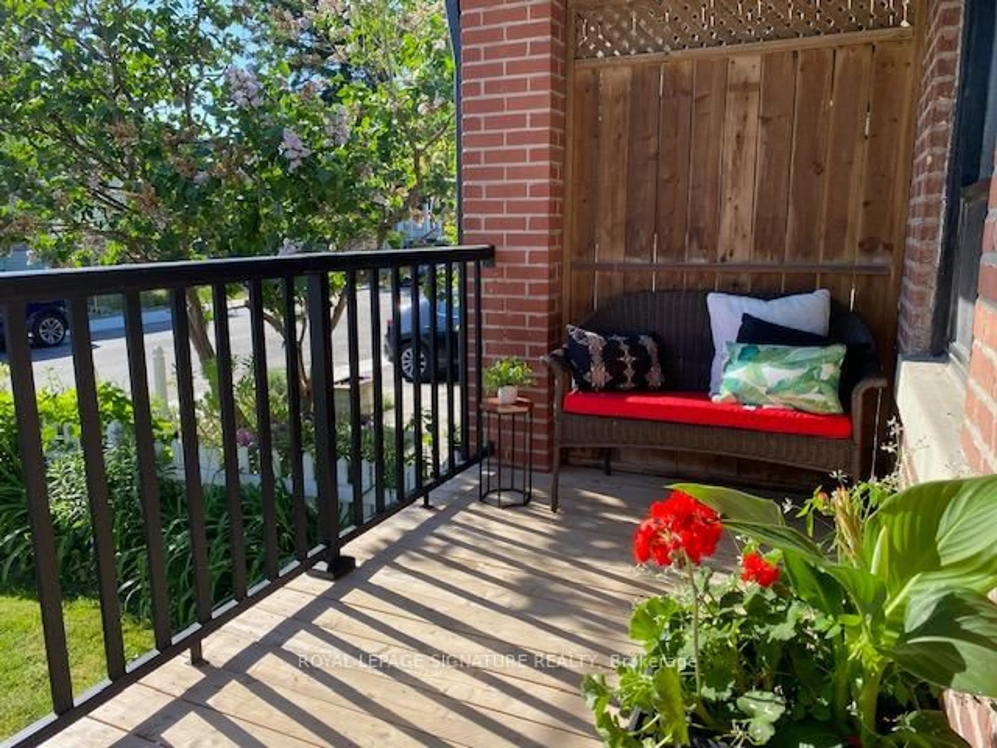 Balcony in the apartment, unknown for 35 August Ave, Toronto Ontario M1L 3M8