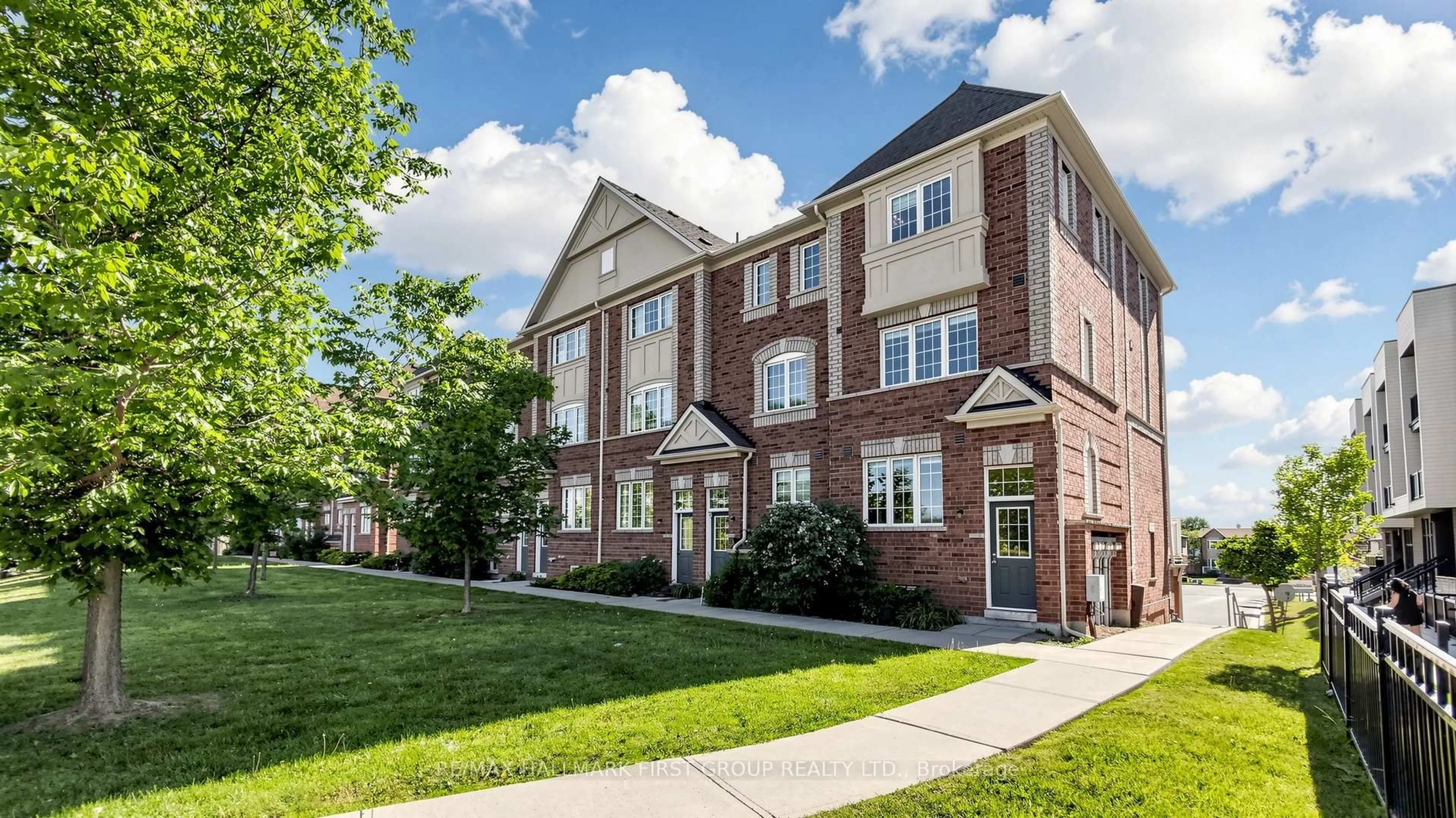 Home with brick exterior material, street for 1 Cooperage Lane, Ajax Ontario L1S 0E8