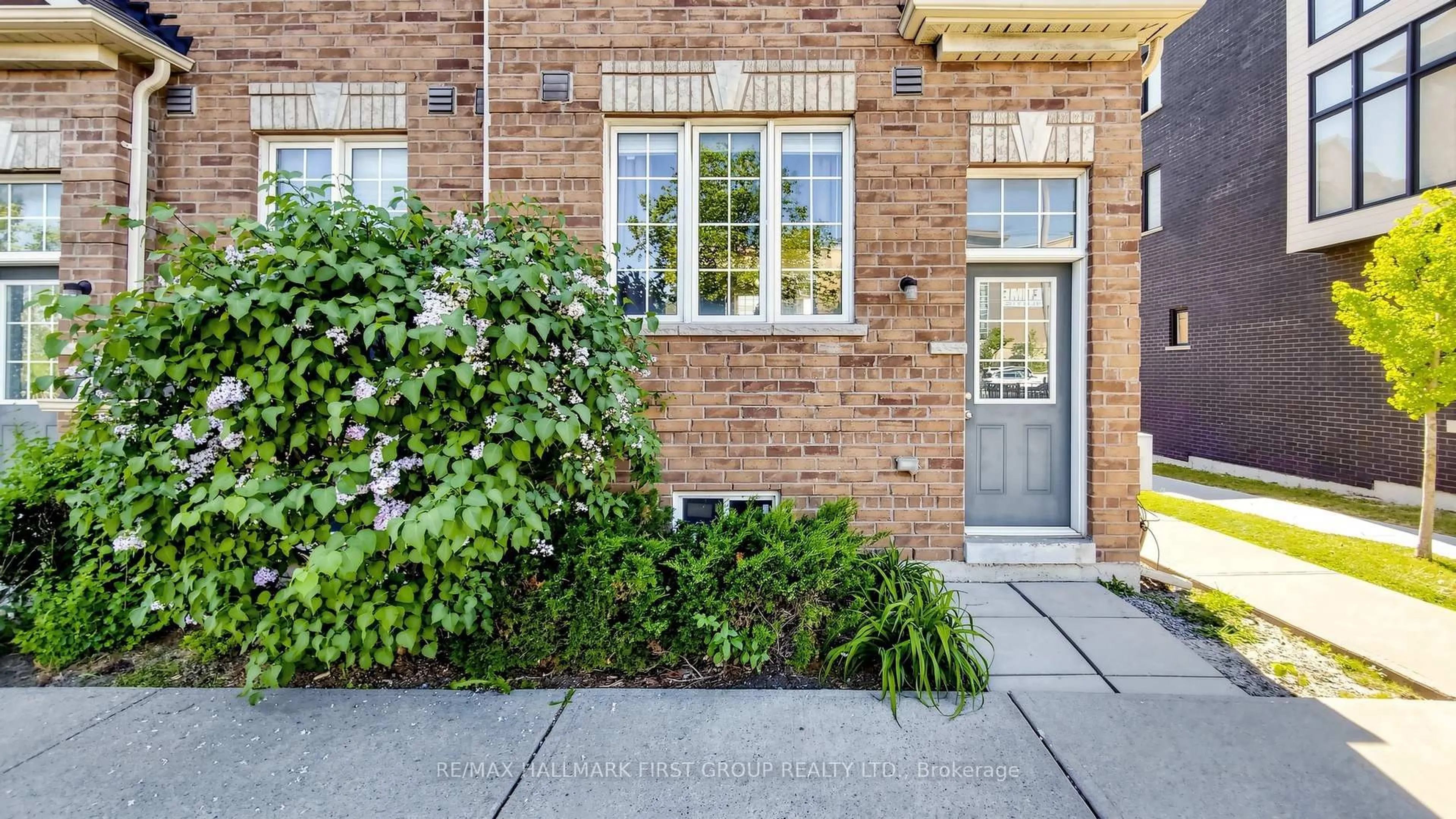 Home with brick exterior material, street for 1 Cooperage Lane, Ajax Ontario L1S 0E8