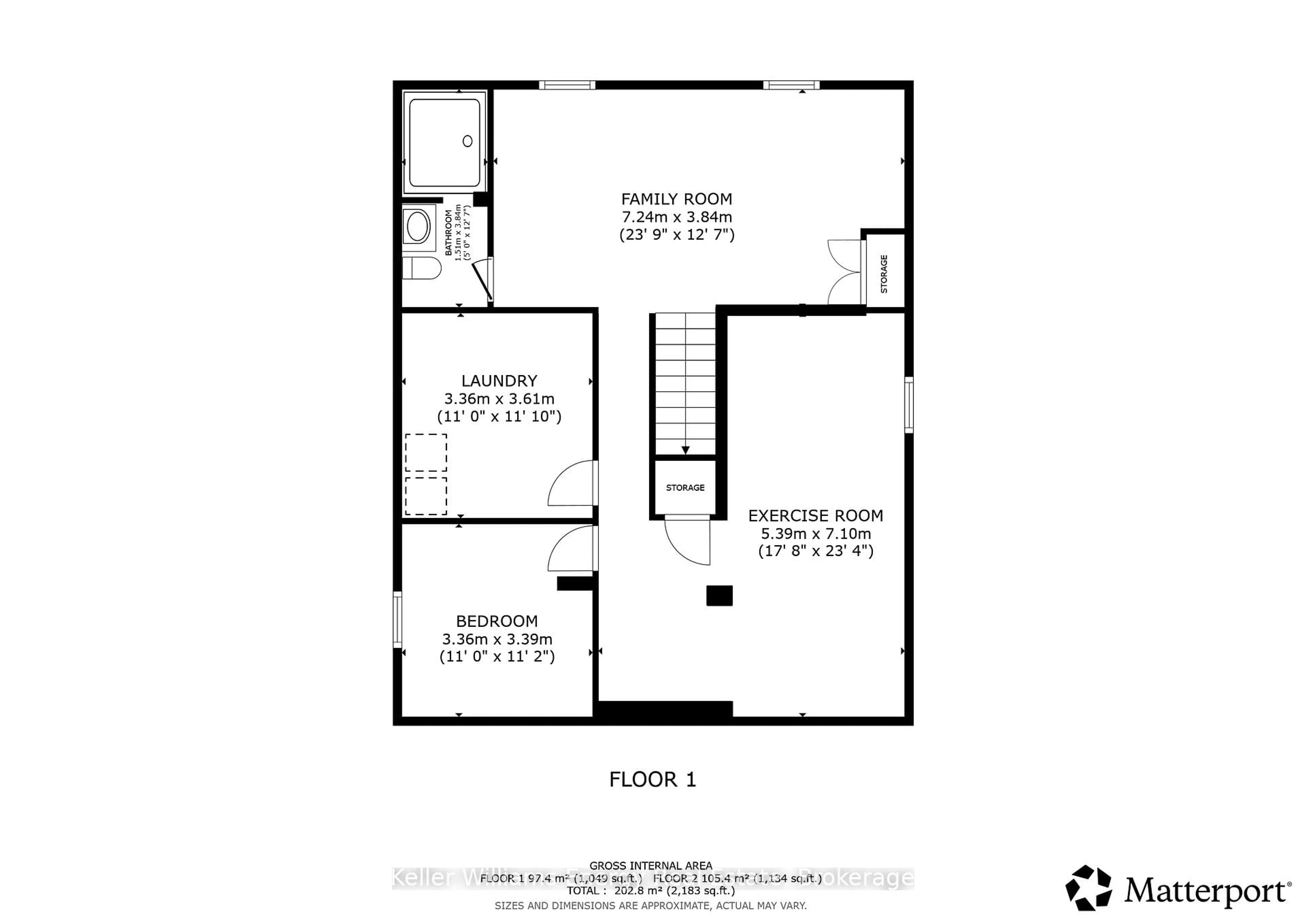 Floor plan for 929 Dublin St, Whitby Ontario L1N 1Y9