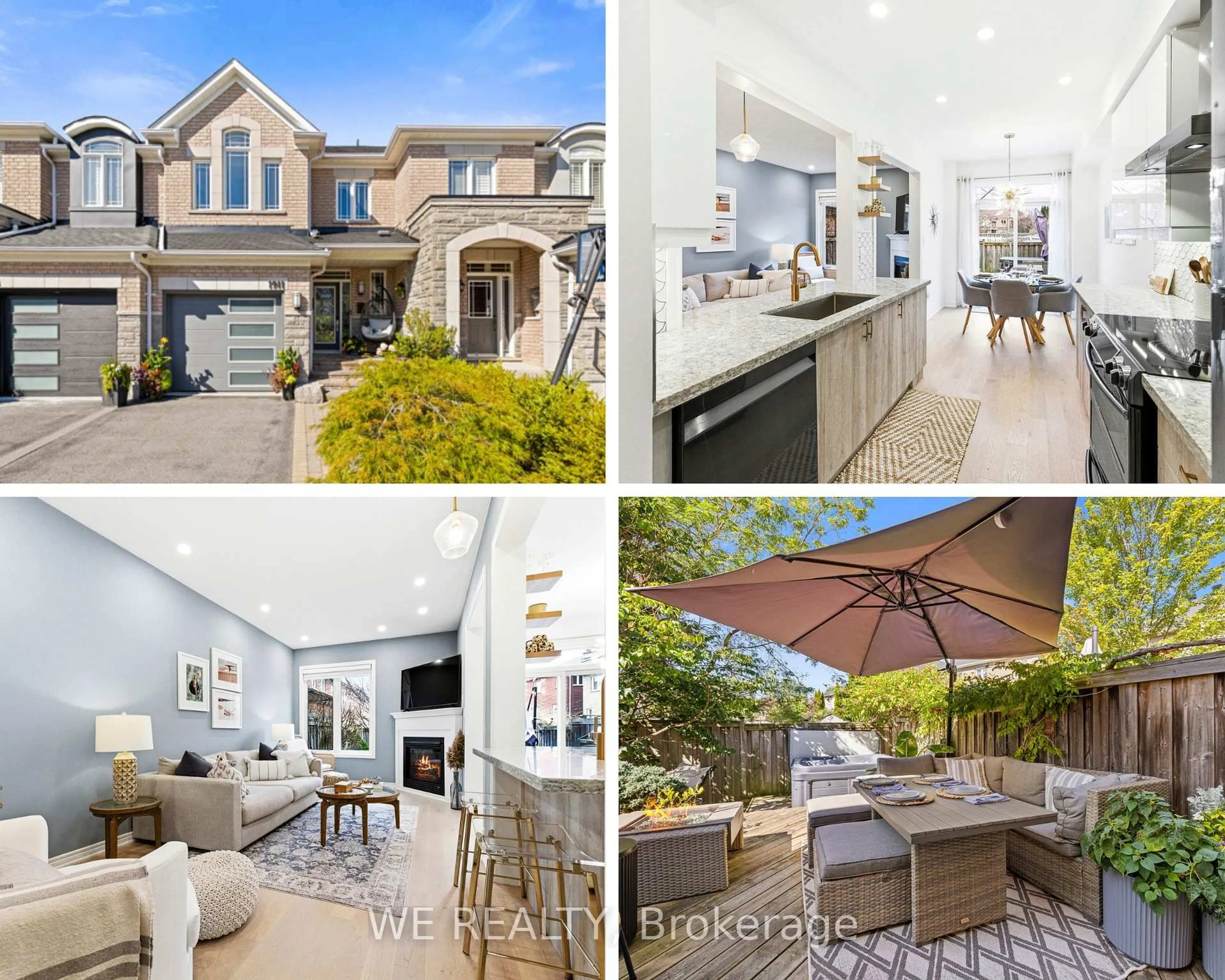 A pic from outside/outdoor area/front of a property/back of a property/a pic from drone, street for 1911 Calvington Dr, Pickering Ontario L1V 0B3