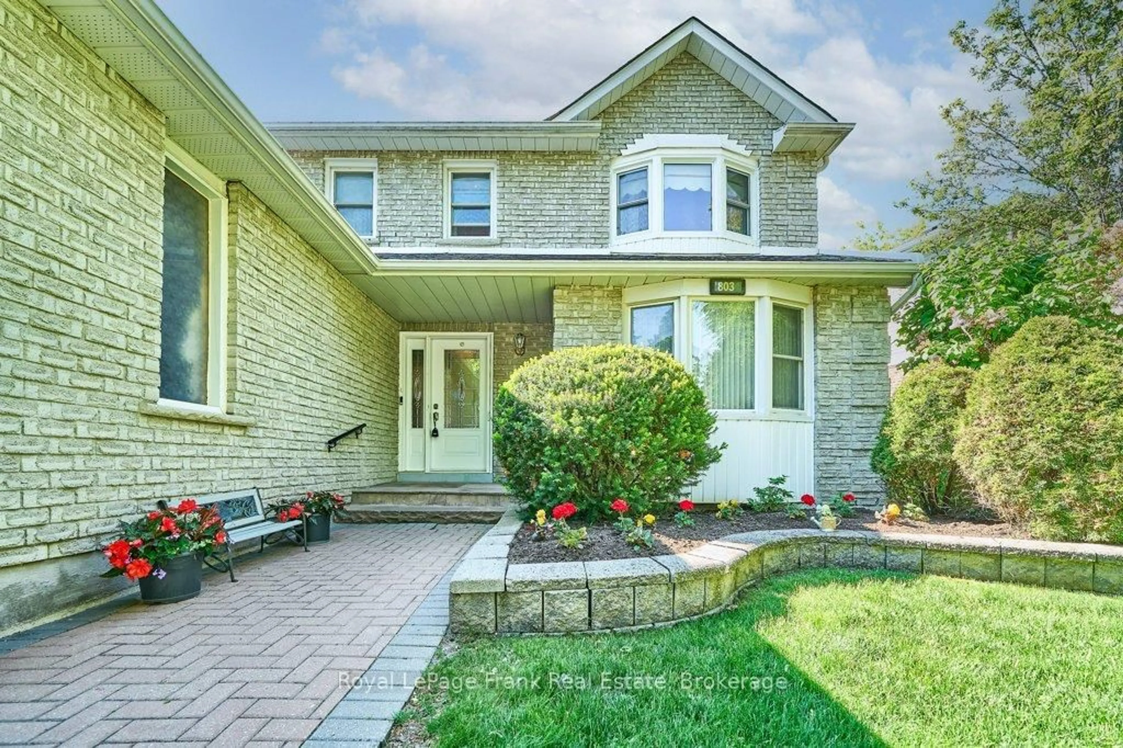 Home with brick exterior material, street for 803 Linden Crt, Whitby Ontario L1N 7K6