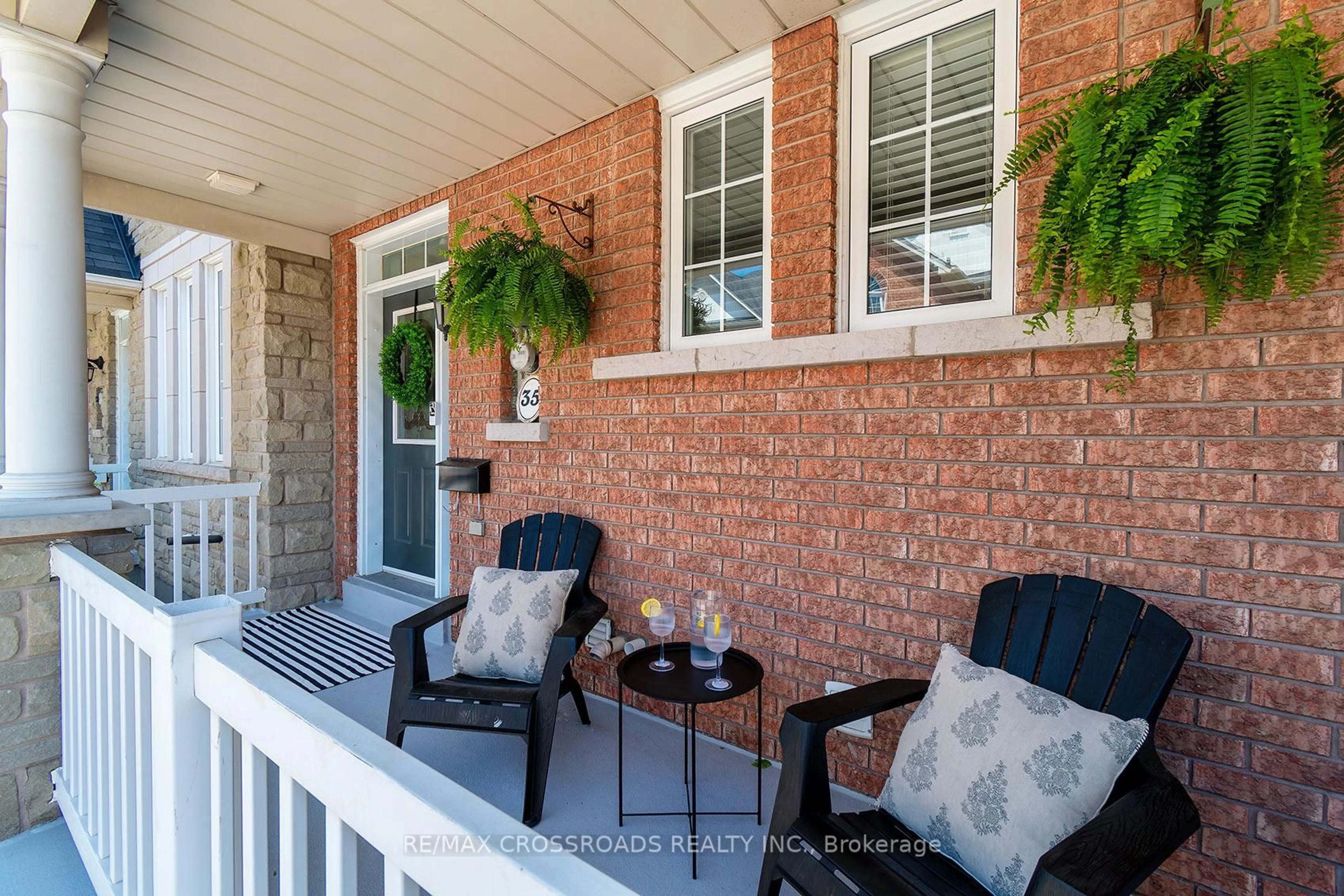 Patio, street for 35 Torr Lane, Ajax Ontario L1S 7N1