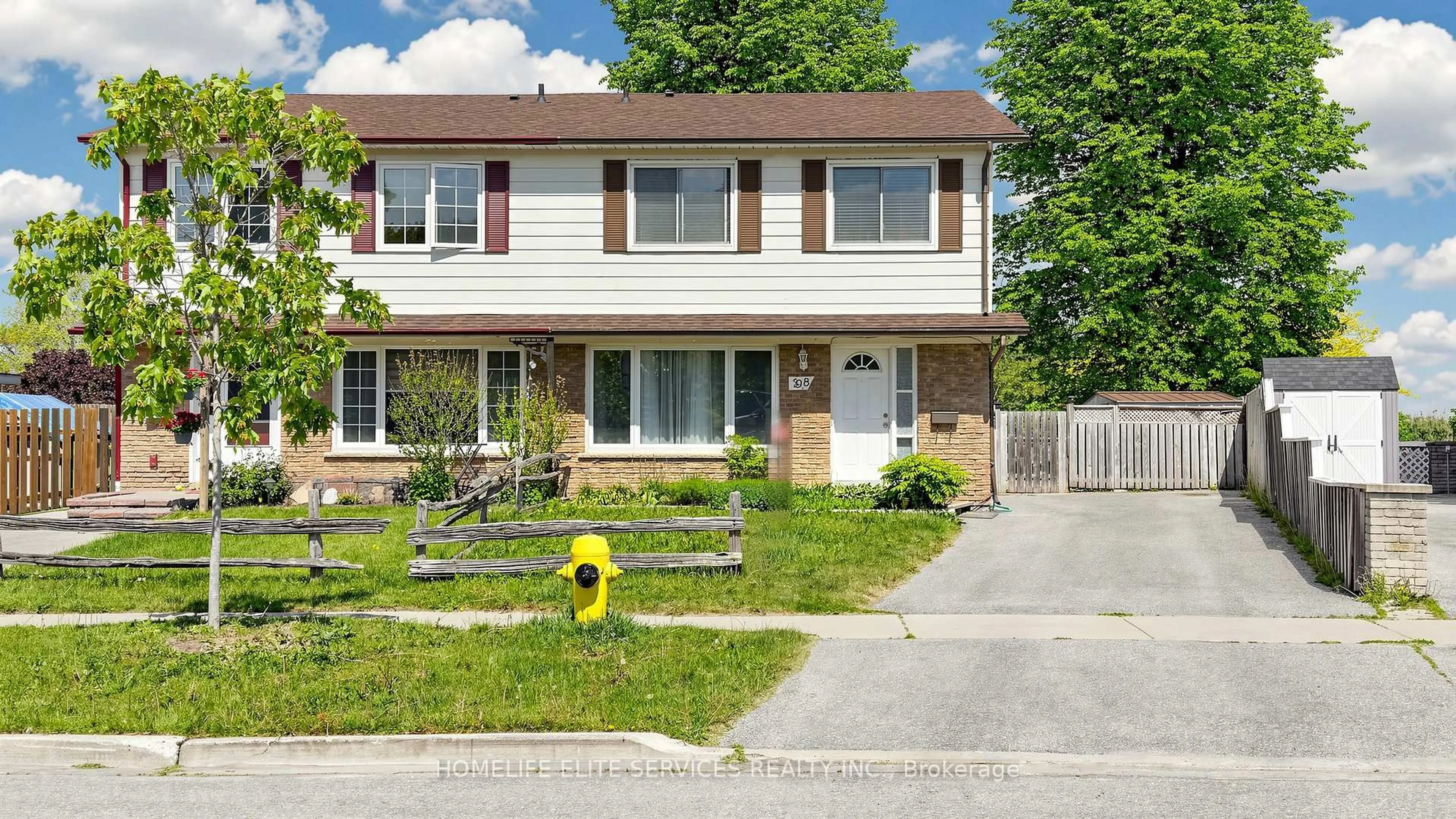 Home with brick exterior material, street for 98 Doreen Cres, Clarington Ontario L1C 3W8