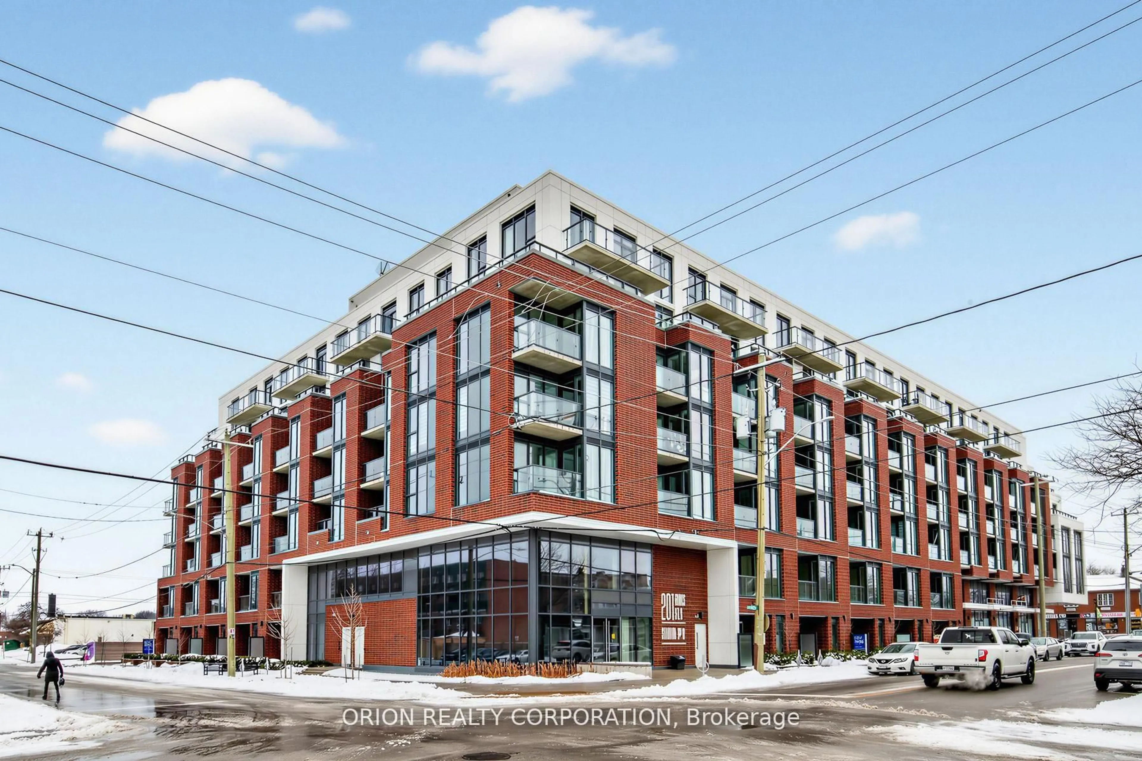 Home with brick exterior material, building for 201 Brock St #106, Whitby Ontario L1N 0P8