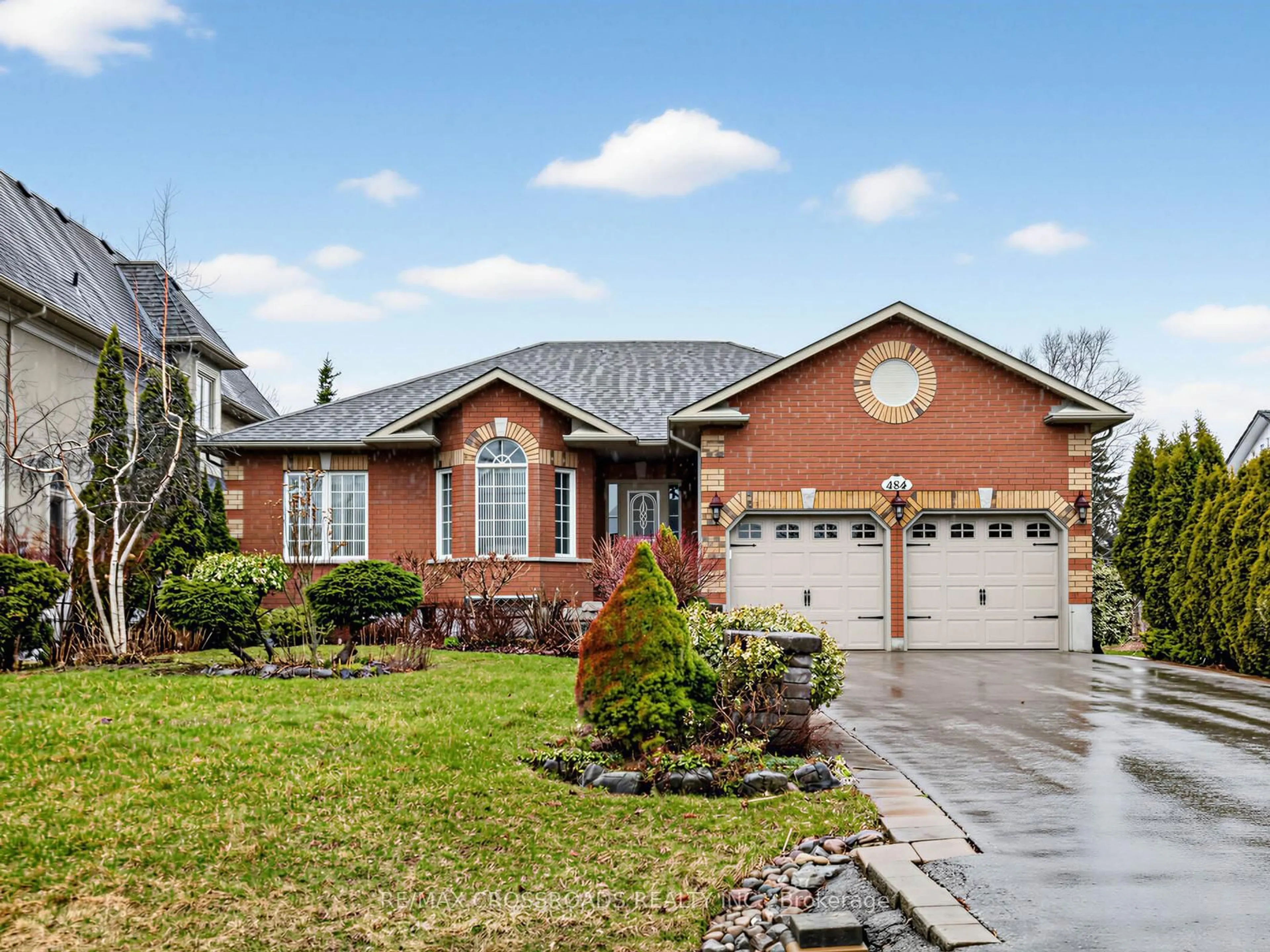 Home with brick exterior material, street for 484 Poplar Ave, Ajax Ontario L1S 1E8