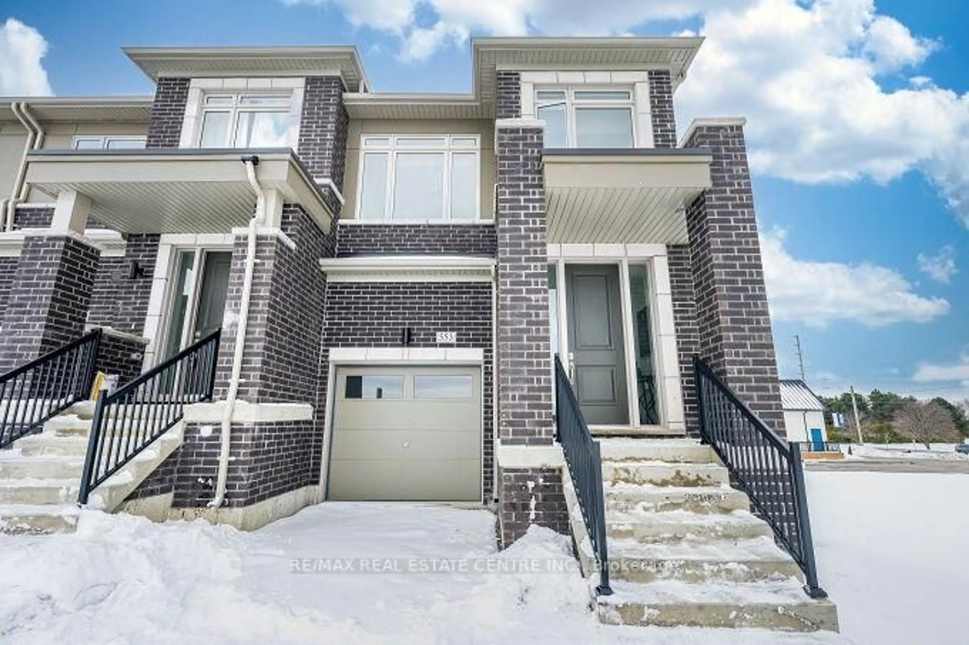 Home with brick exterior material, street for 553 TED MARKS Dr, Oshawa Ontario L1L 0X3