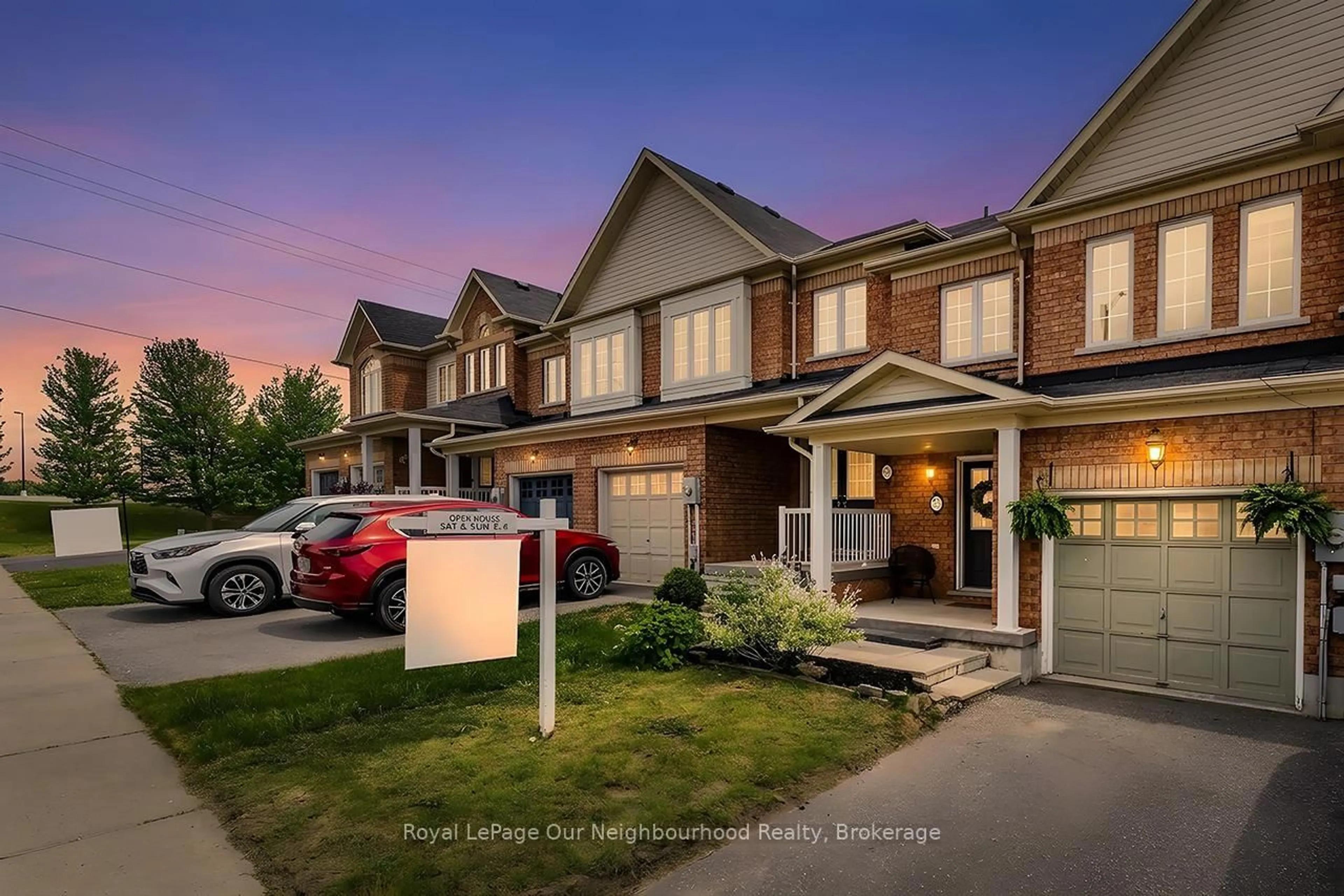 Home with brick exterior material, street for 53 Kersey Cres, Clarington Ontario L1E 0A5