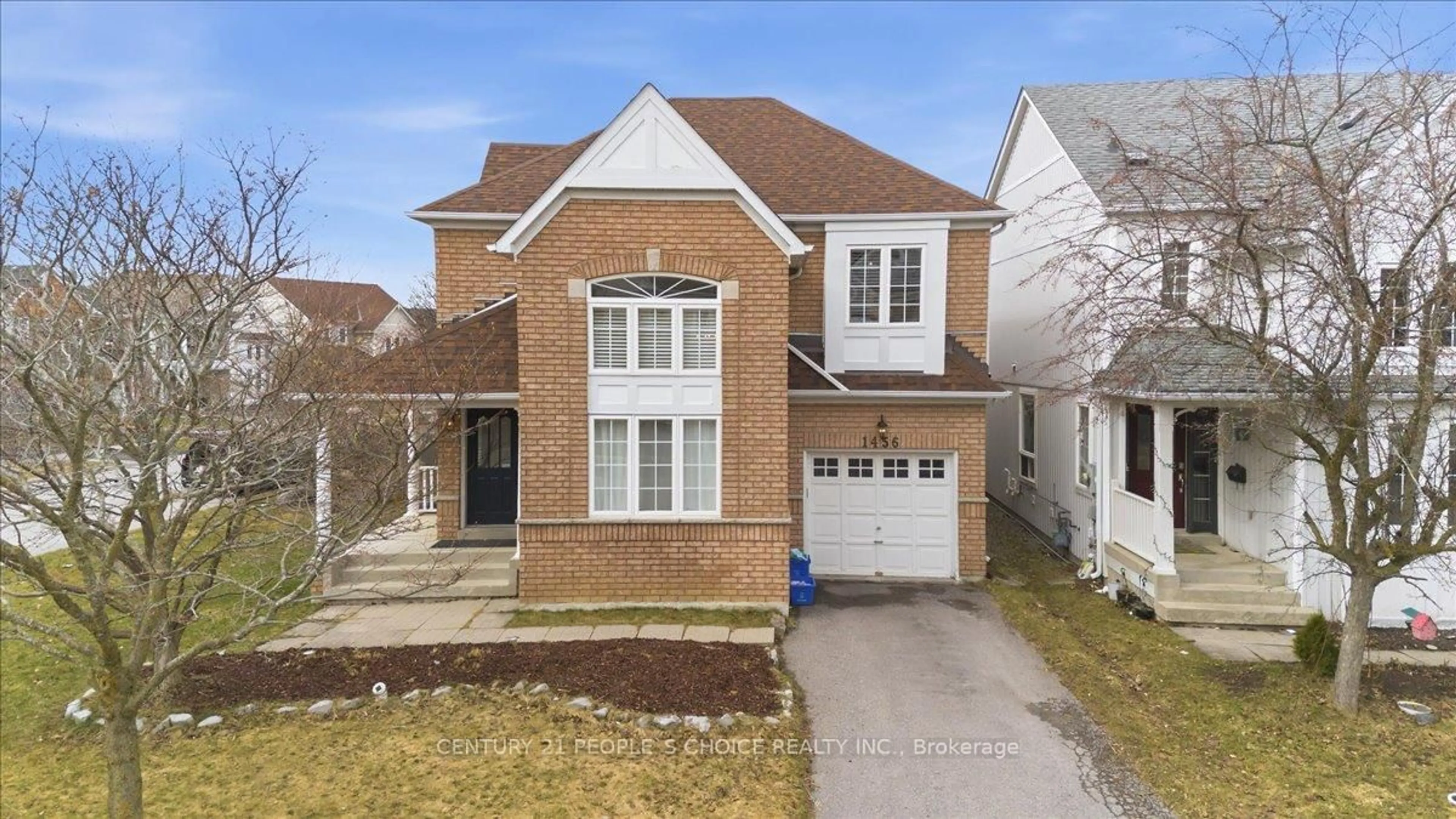 Home with brick exterior material, street for 1456 Lyncroft Cres, Oshawa Ontario L1K 2P4