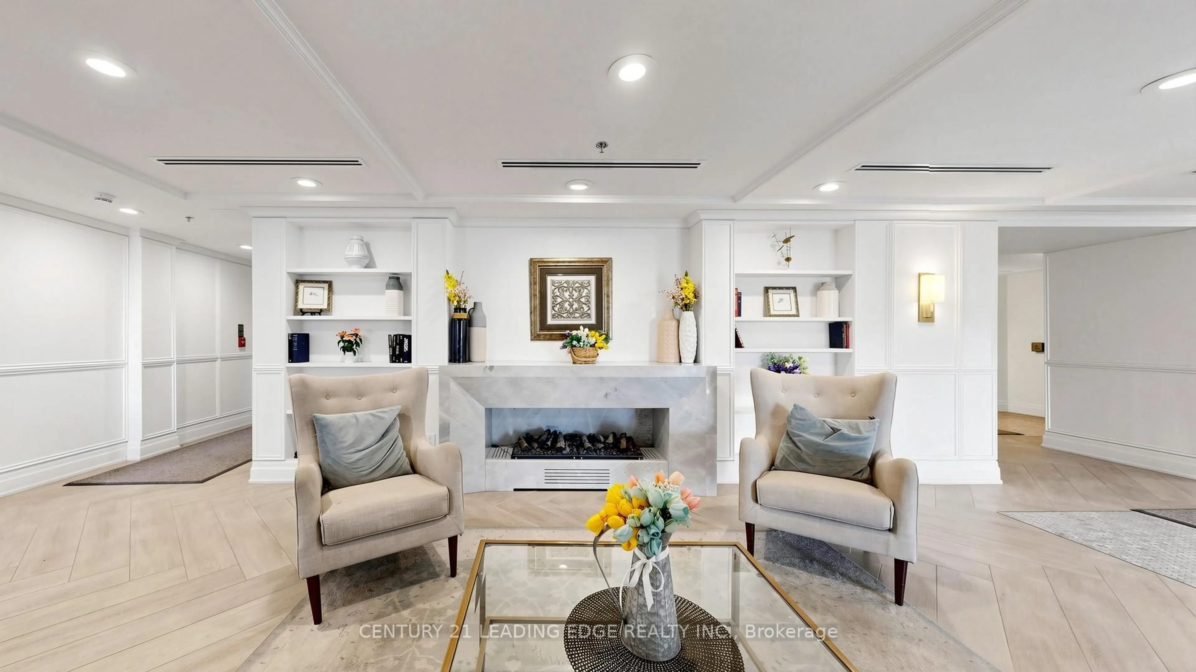 Living room with furniture, unknown for 21 Brookhouse Dr #208, Clarington Ontario L1B 0V4
