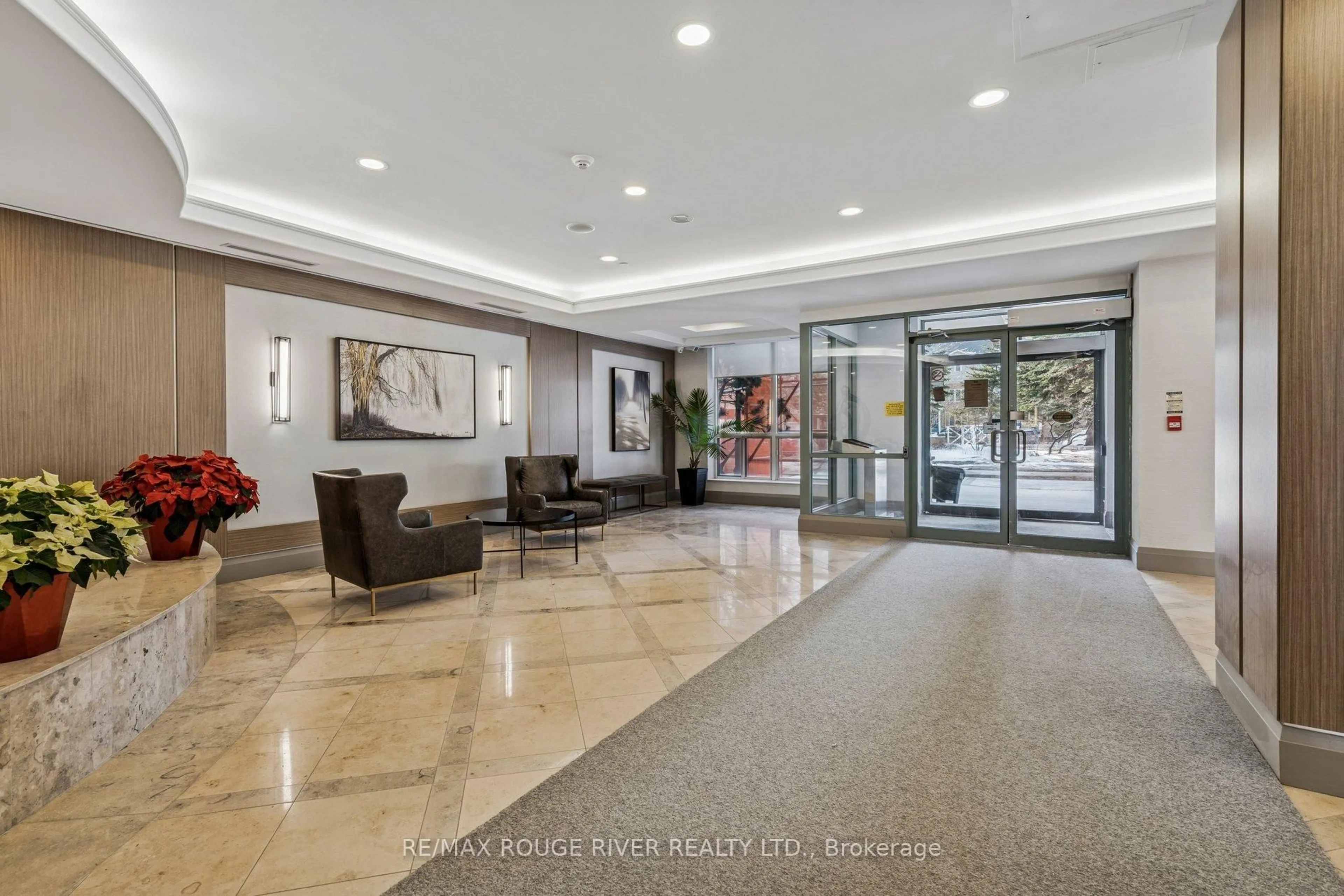 Lobby for 125 Omni Dr #1136, Toronto Ontario M1P 5A9